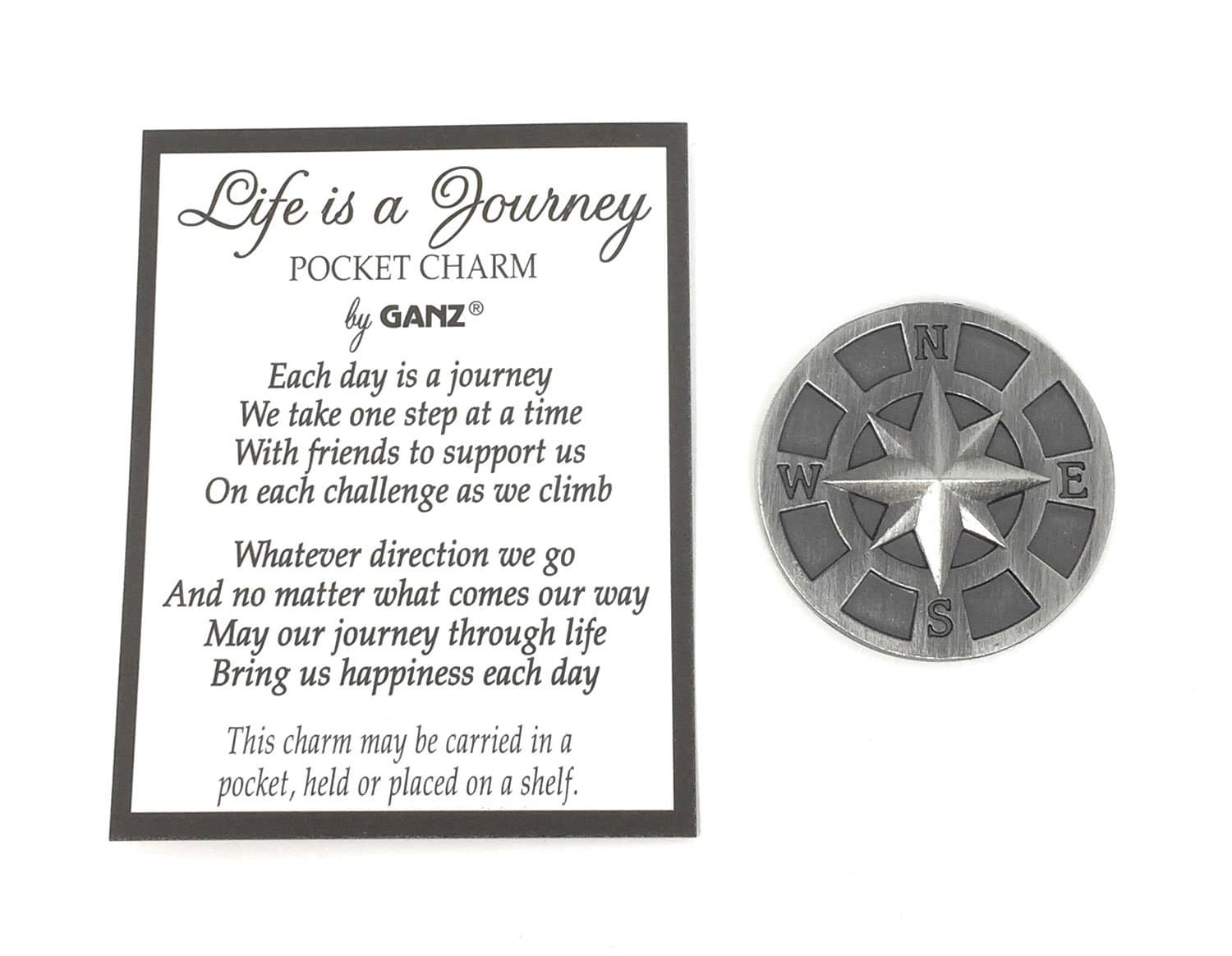 Ganz Pocket Tokens (Life is a Journey Compass)