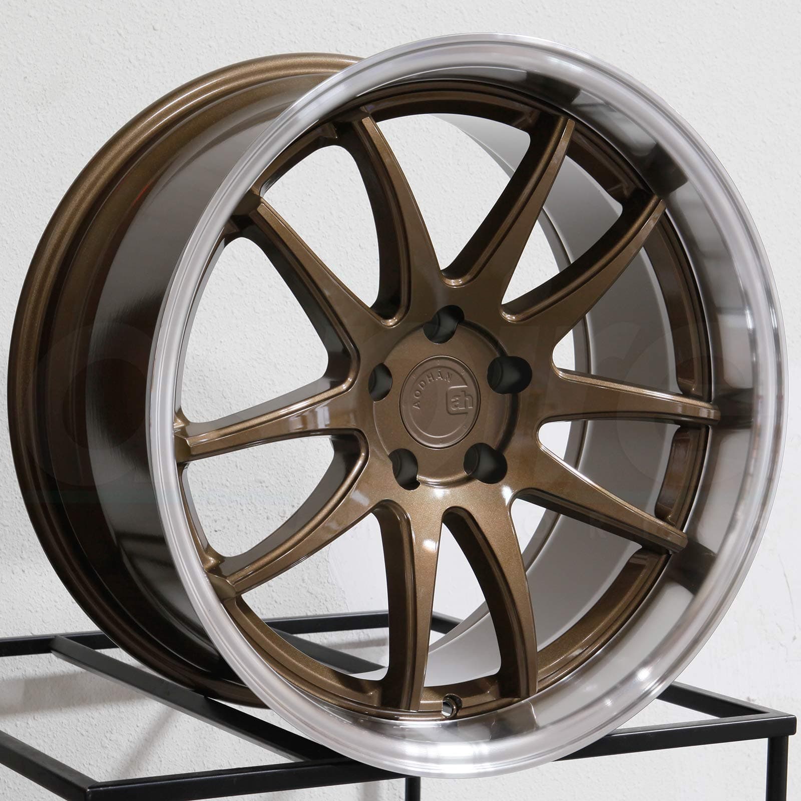 19x11 Aodhan DS02 DS2 5x114.3 15 Bronze Wheel Rim 73.1