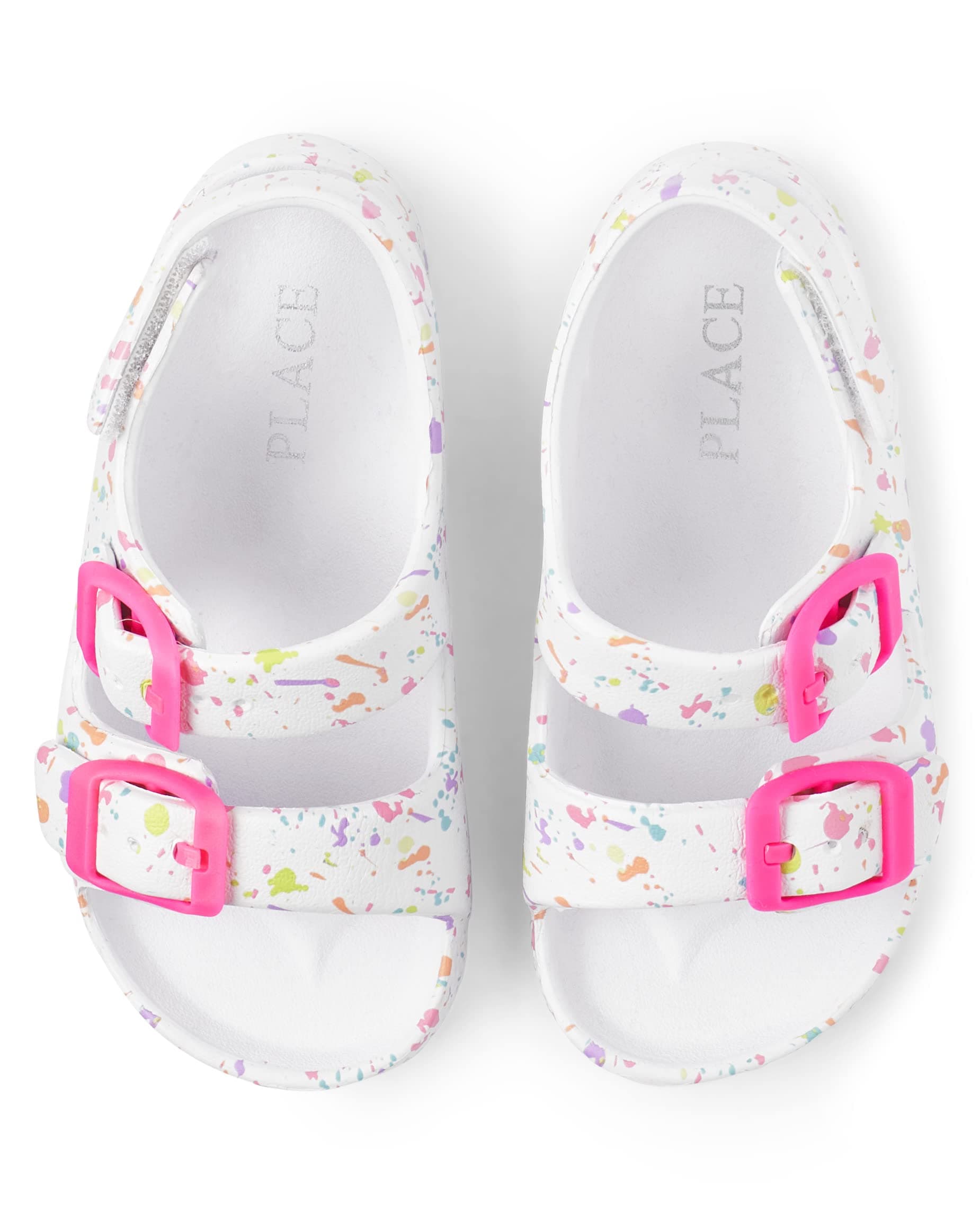 Baby Girls' And Toddler Everyday Slide Sandals With Backstrap