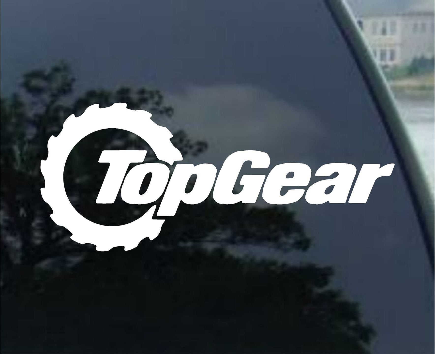 Crawford Graphix Top Gear I Am The Stig Vinyl Decal Sticker (3" (2 Pack) White)