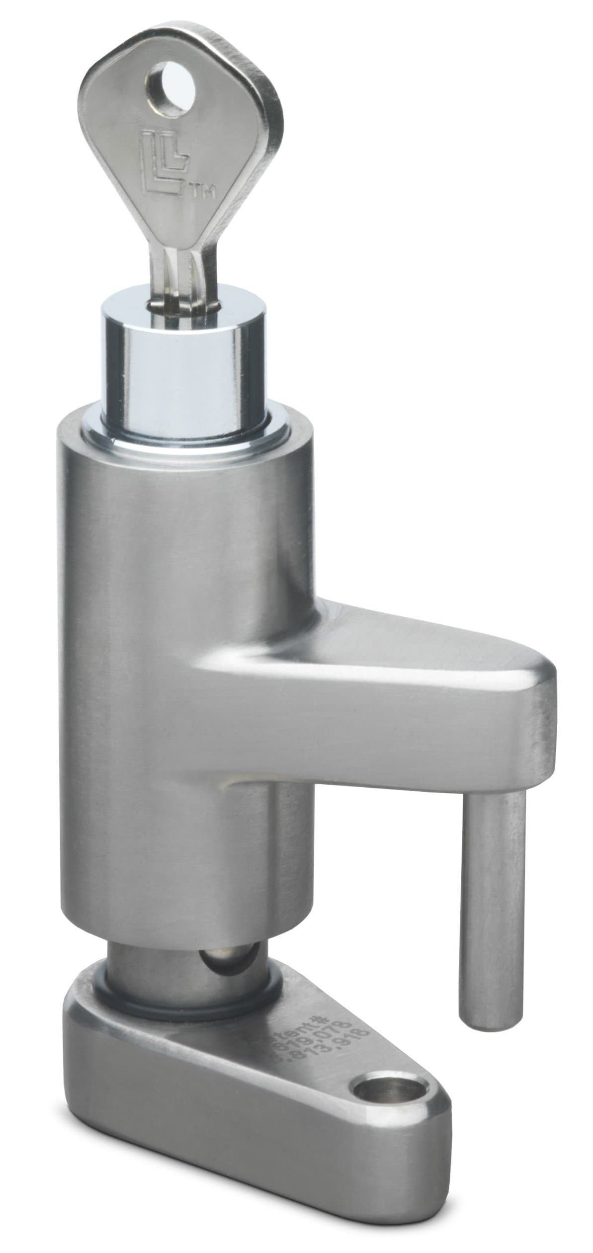 Hidden Hitch - LifeLong Locks 104 1/4" x 5/8" Stainless Steel Coupler Latch Lock