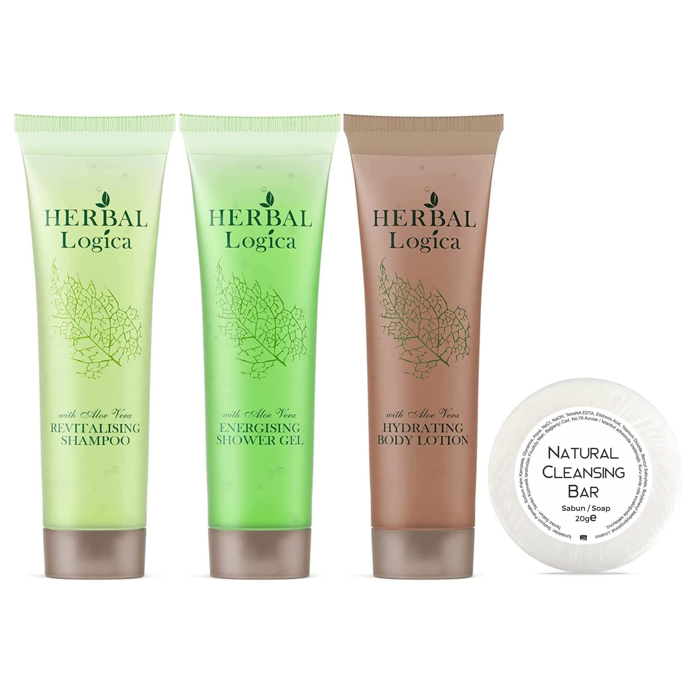 Hotel Toiletries Welcome Bathroom Pack 400 items Herbalogica Revitalising