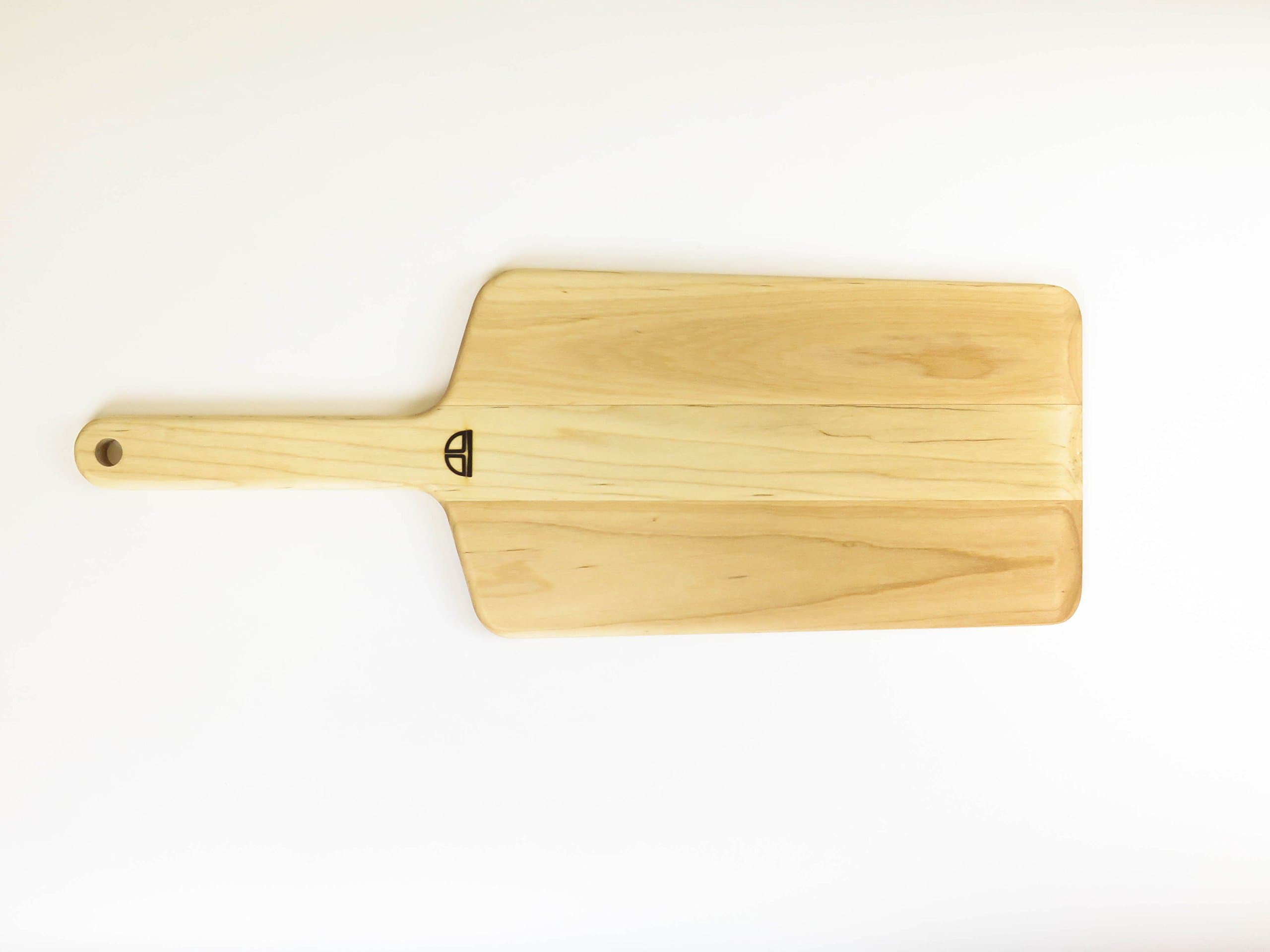 Bread Peel | Maple/Solid Hardwood Serving Tray and Bread and Pizza Peel