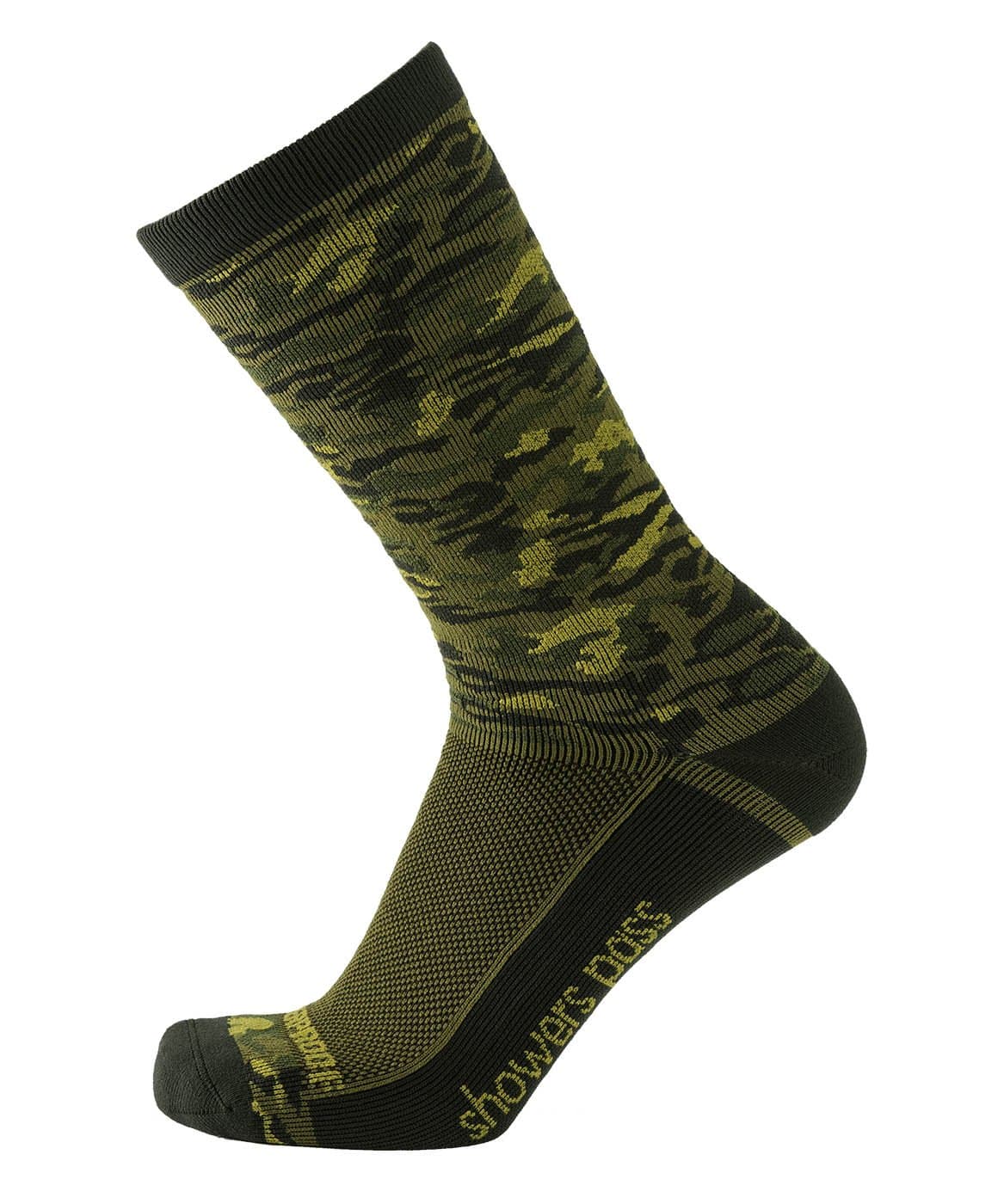 Showers Pass 100% Waterproof Breathable Lightweight Multisport Unisex Socks (Forest Camo - Small/Medium)