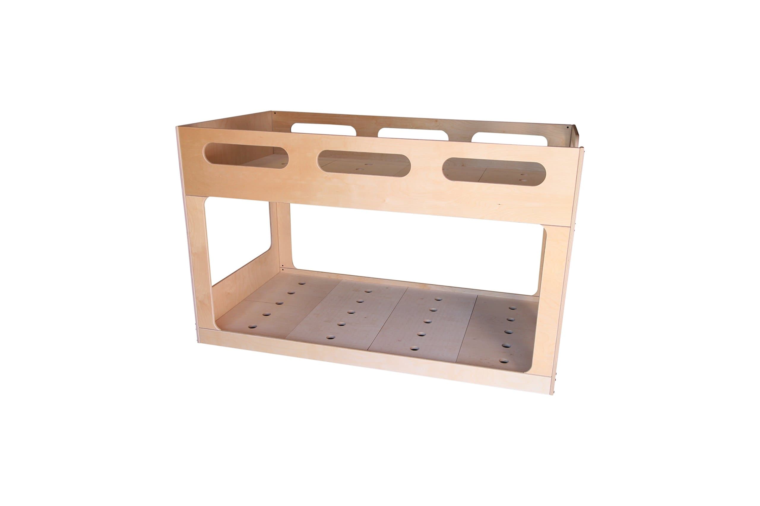 Sodura Low Bunk Bed - Twin Over Twin