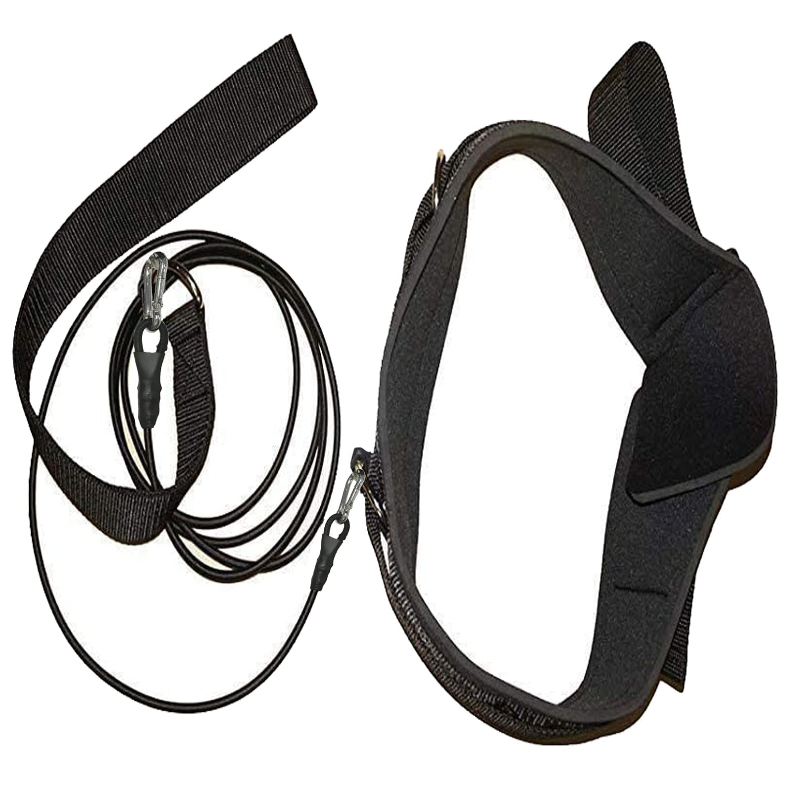 Strong Swim Training Belt Set | Swim Sports Resistance Tether for Open Water and Swim Pool Swimmers Stationary Swimmer Swim Lap Swim Training Leash - Swim Safety Outdoor Gear