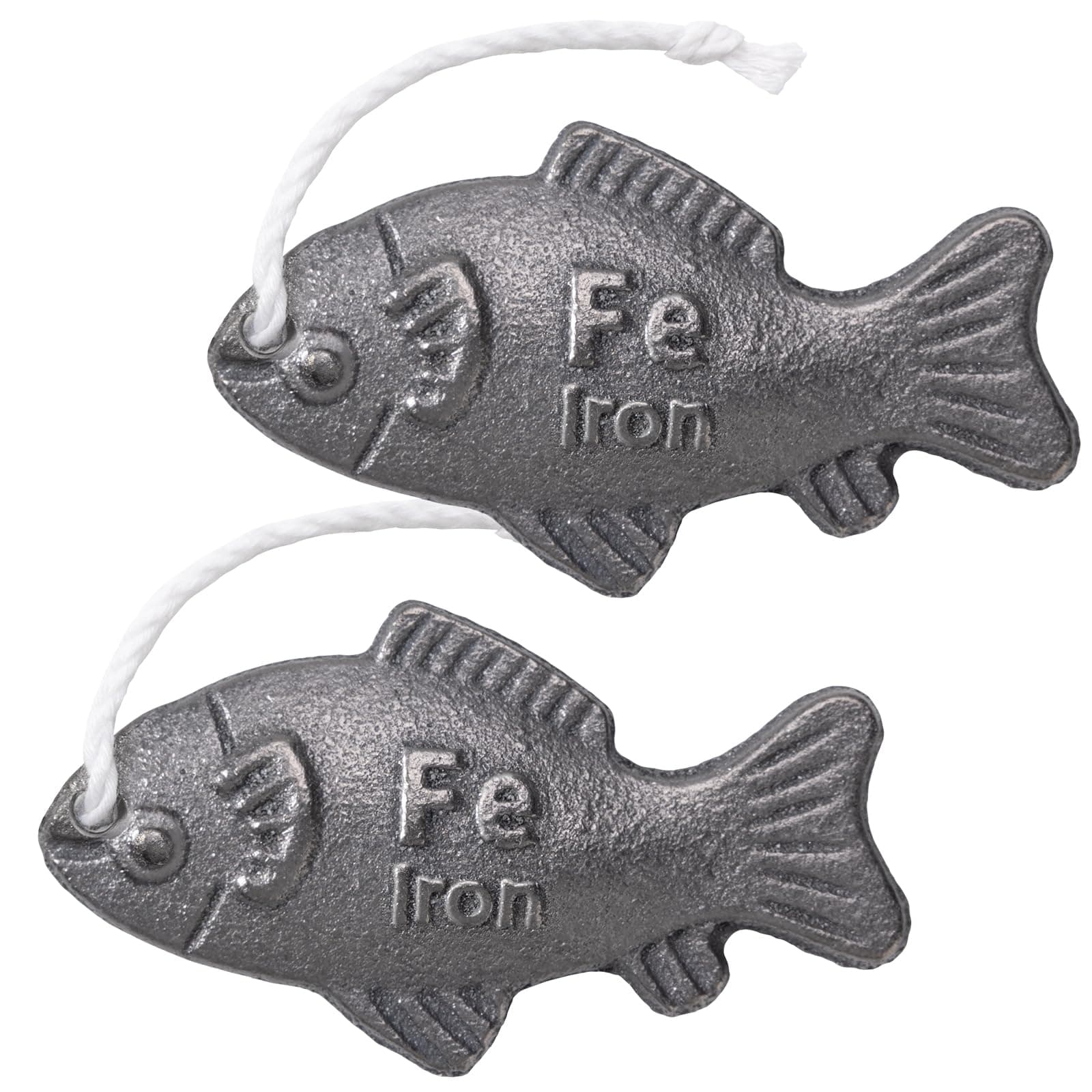 Iron Fish 2 Pack with Bag - A Natural Source of Iron to Reduce The Risk of Deficiency, an Effective and Safe Cooking Tool, Ideal for Pregnant Women Vegans Athletes