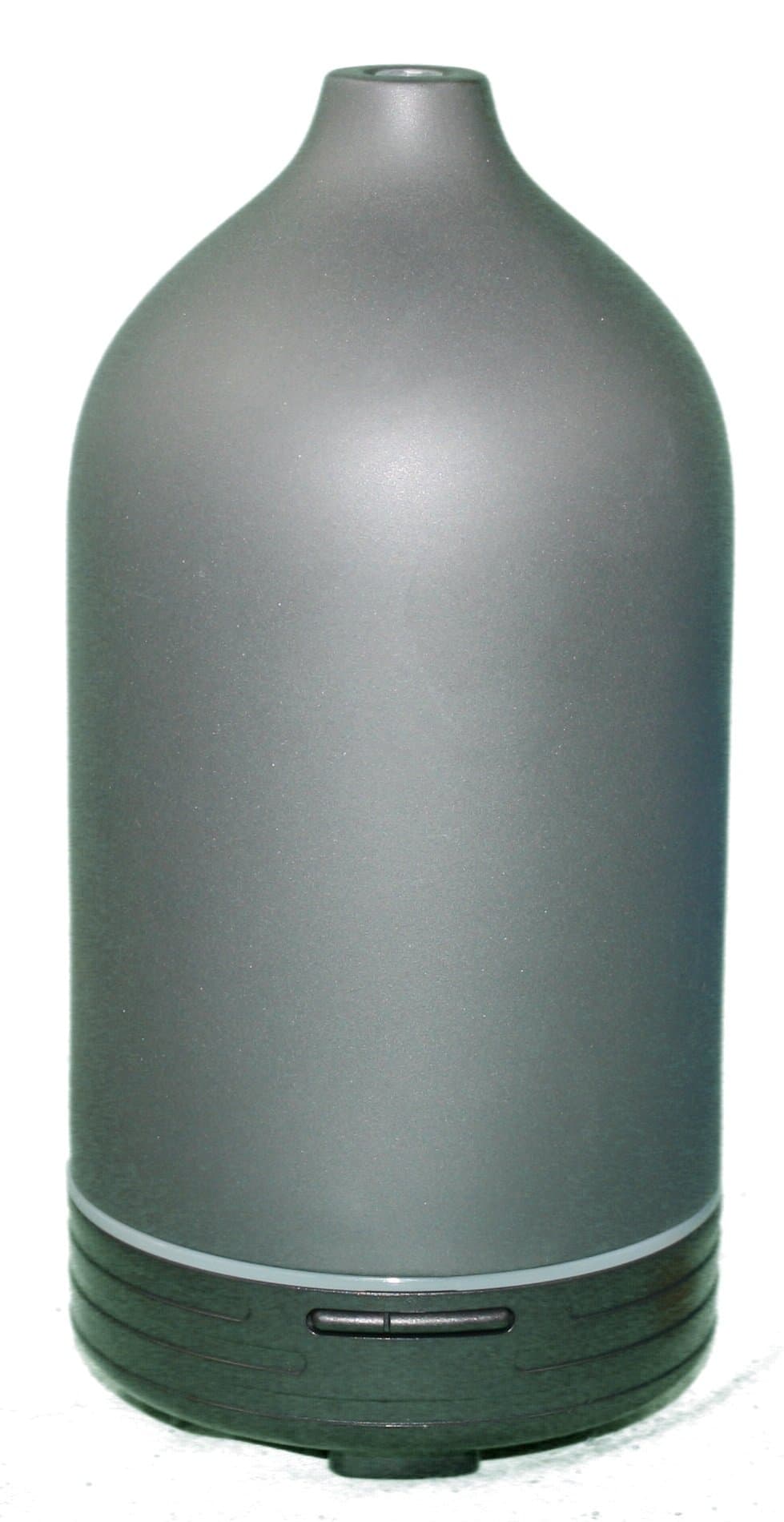 Earth Luxe Ultrasonic Diffuser Aromatherapy (Diffuser, Grey Ceramic)