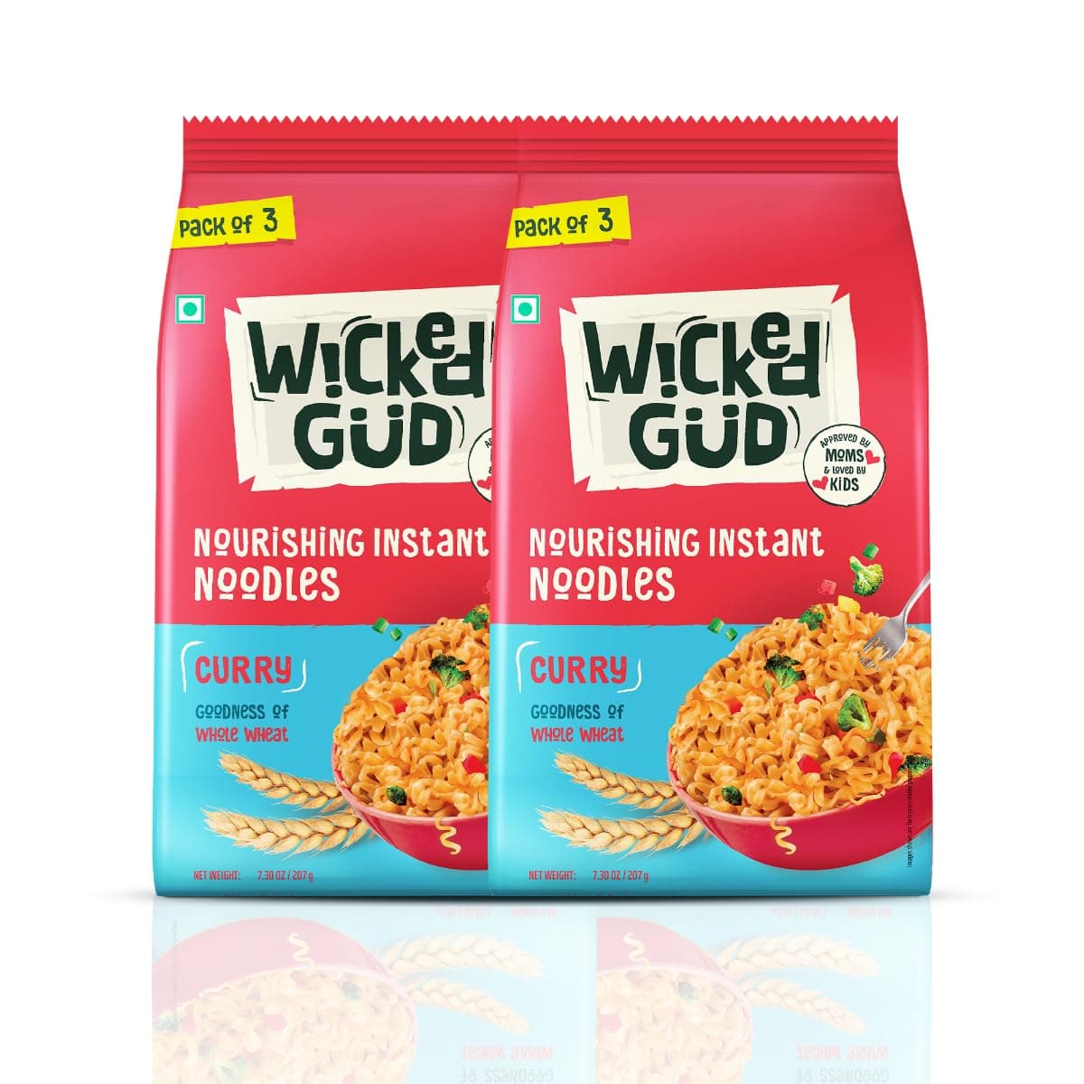 Curry Nourishing Instant Noodles (201gm x 2)