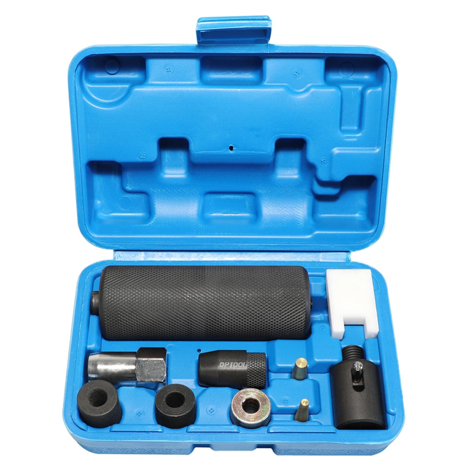 – DPTOOL Fuel Injector Removal Tool with Slid Harmmer Puller Injector Seal Replace Install Kit compatible with BMW N14 N18 N20 N26 N47 N53 N54 N55 N57 N63 S63 B38 B48 B58