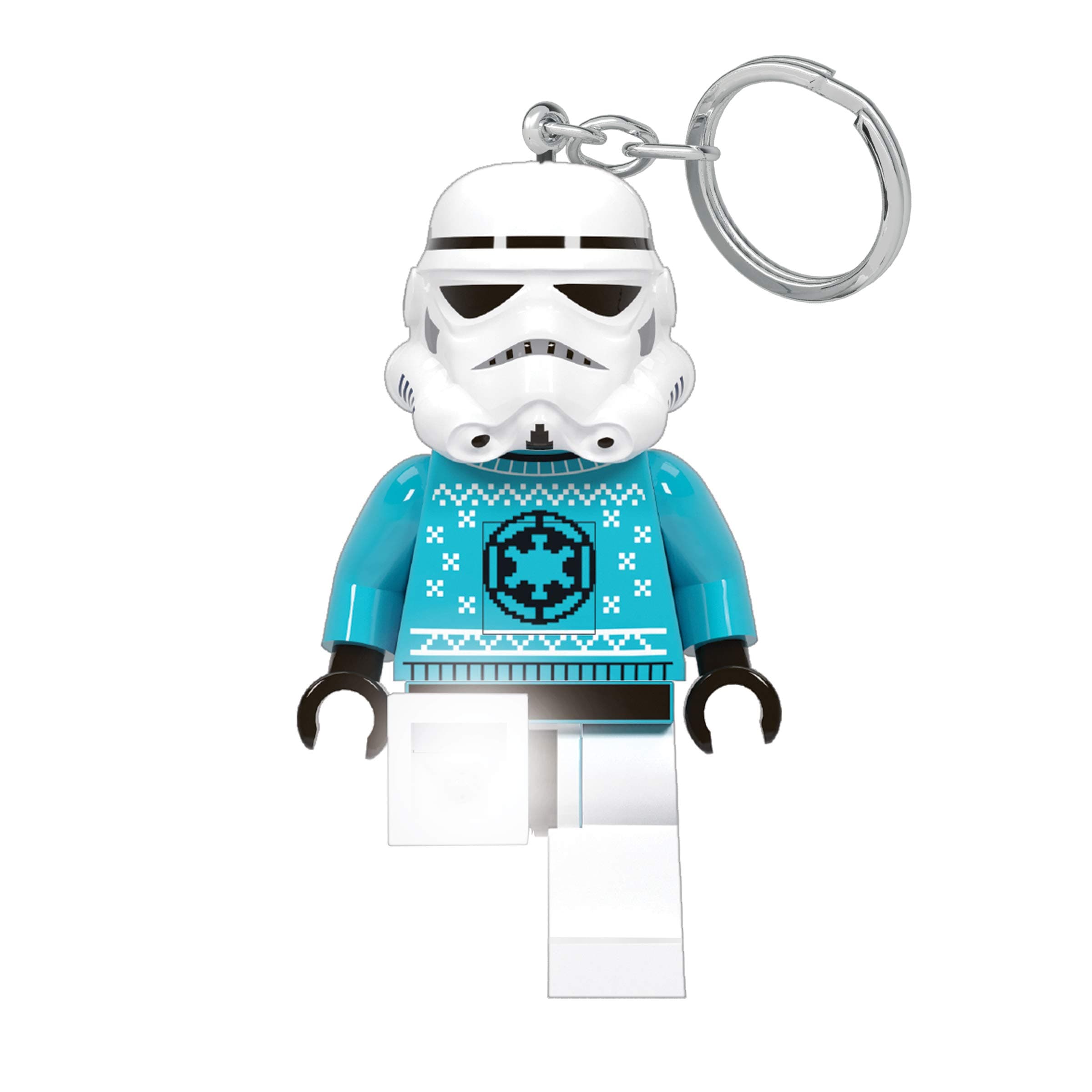 IQ-Spiele Lego Stormt. Ugly Sweater Key Chain with LED Light