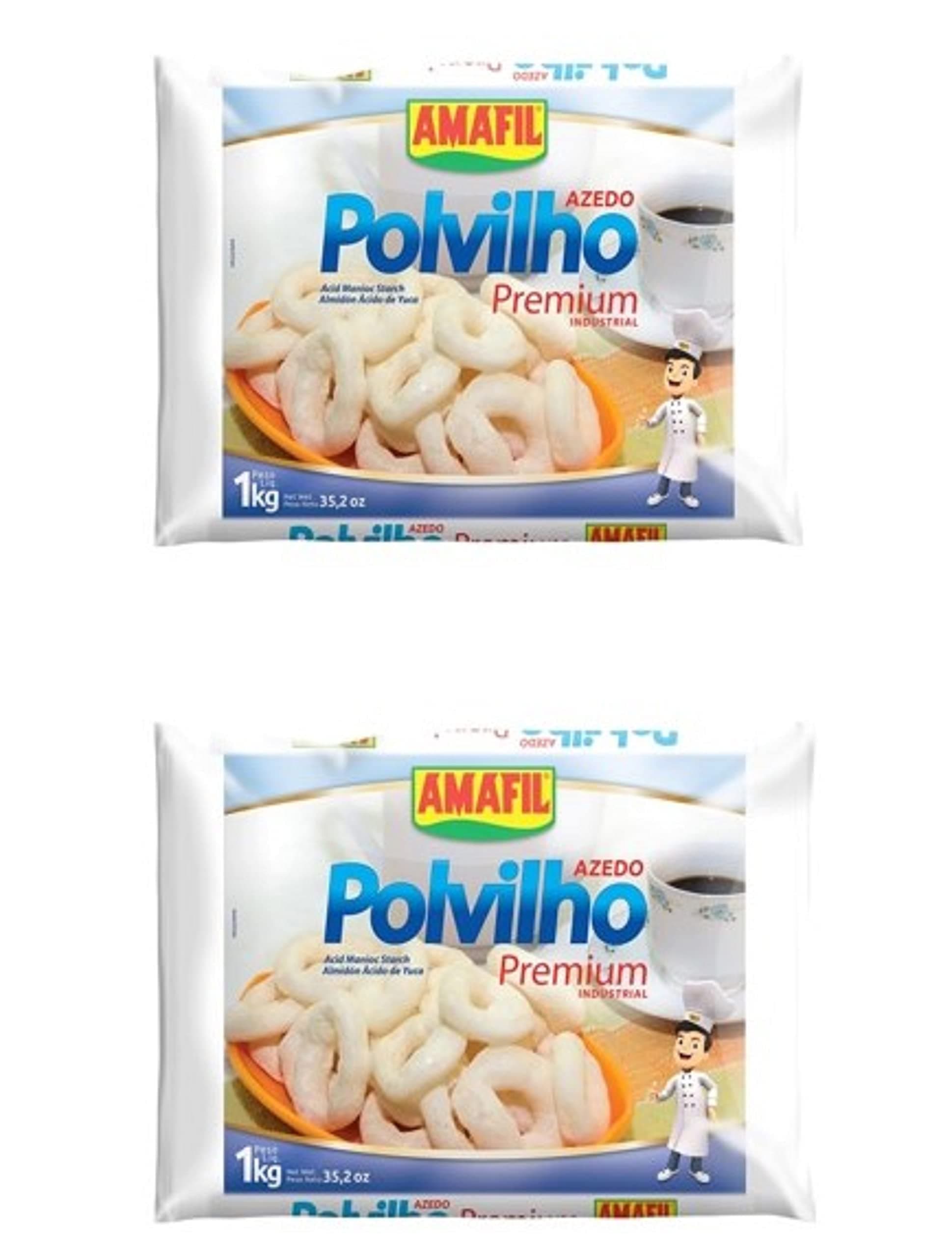 Sour Manioc Starch Premium| Polvilho Azedo Premium, 35.2 Oz (Pack of 2)