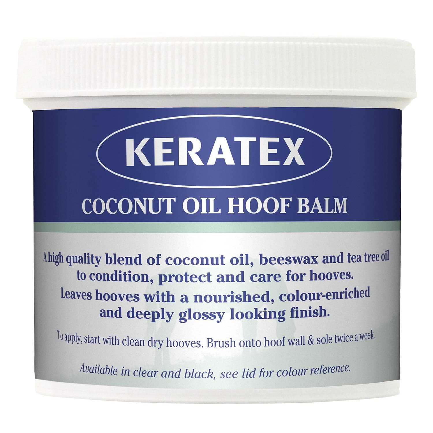 Keratex Signature Coconut Oil Hoof Balm - x 400 Gm - Clear, Unisex, KCOHB CL
