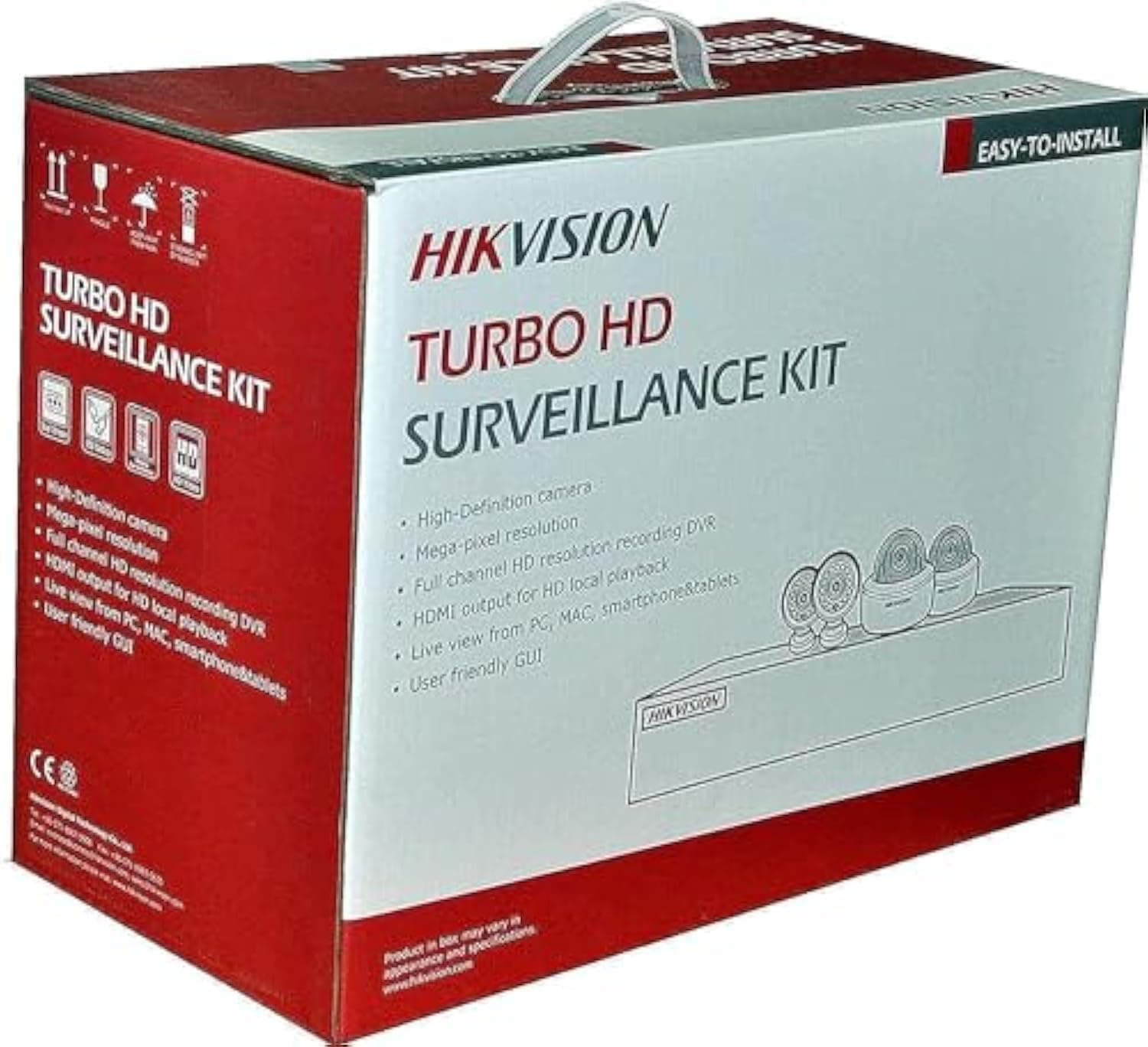 Hikvision CCTV Cameras & 4-Channel DVR 1080P - Full HD