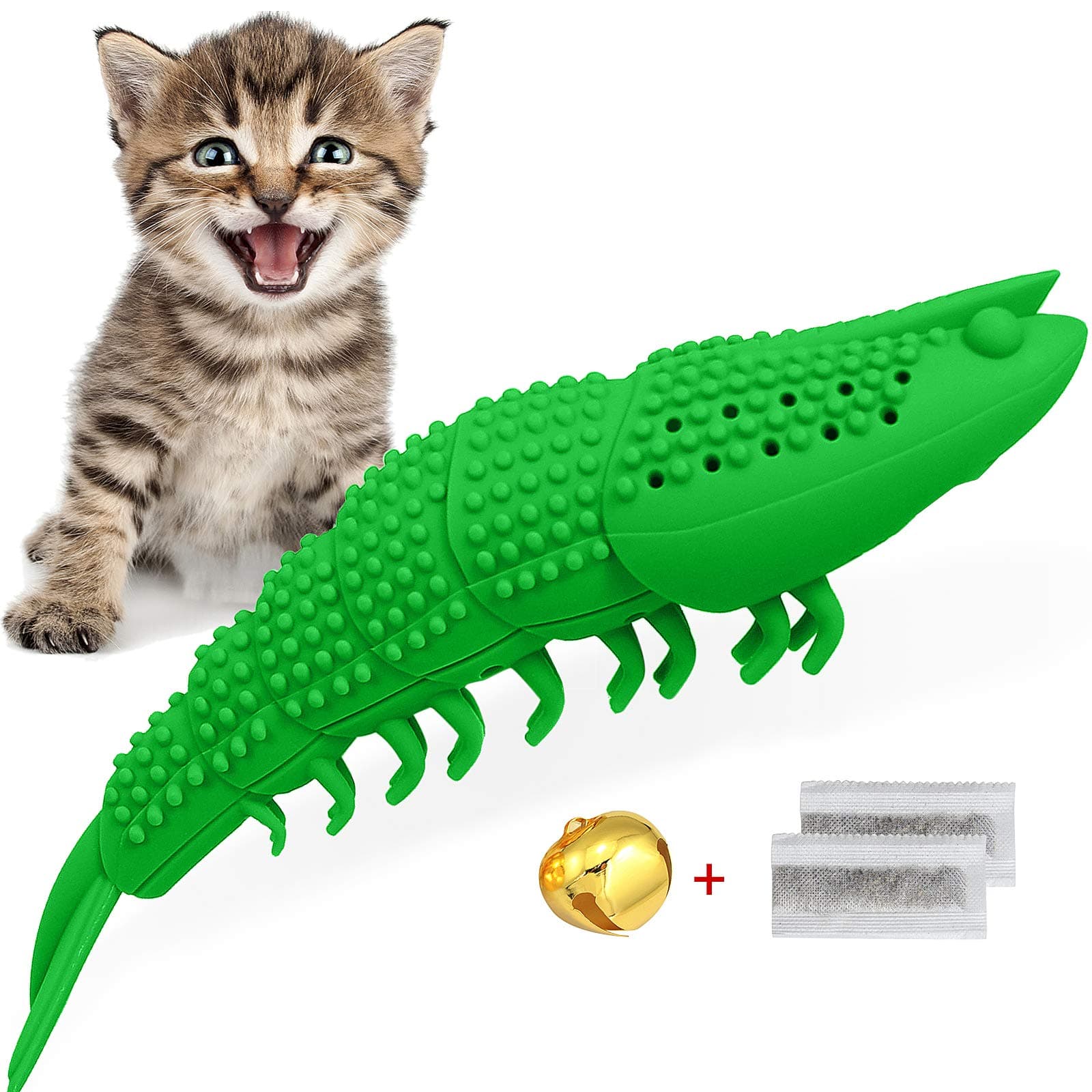 HETOO Cat Toys,Interactive Cat Toothbrush