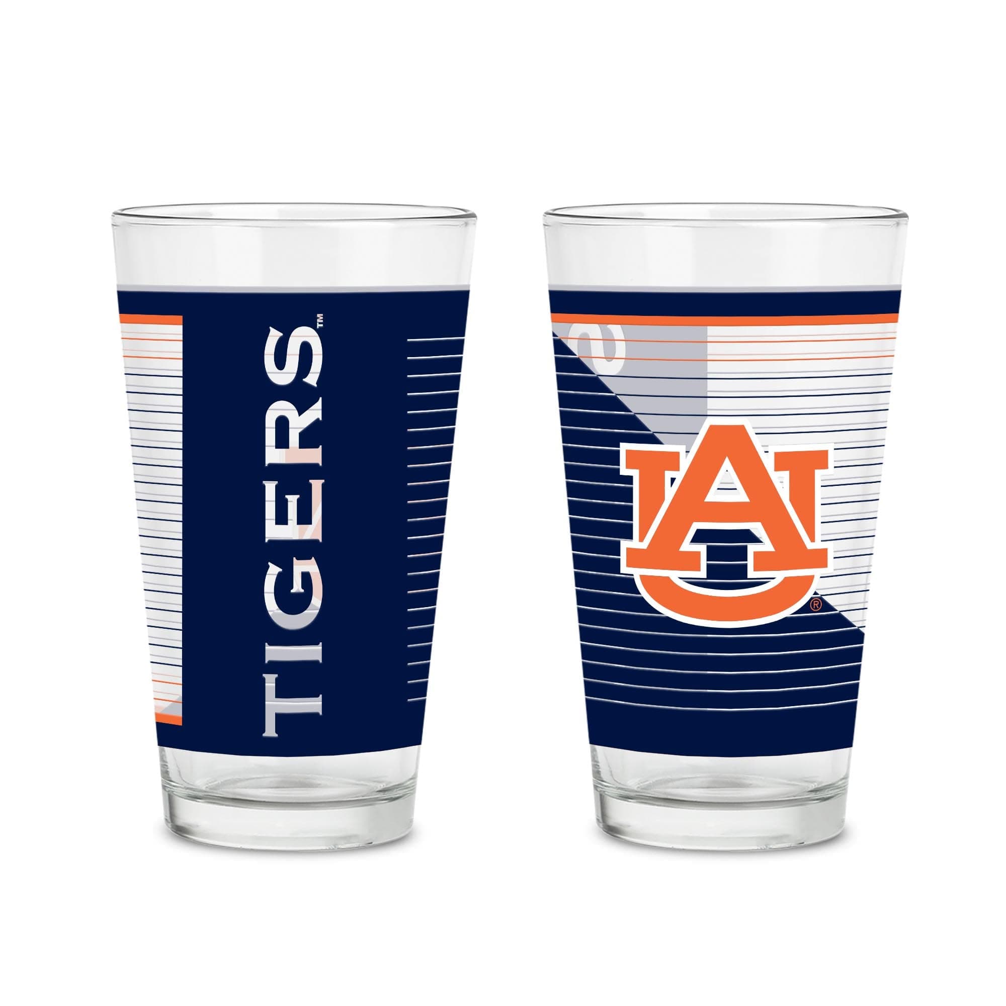 Rico Industries NCAA Main 2 Pack 16oz Pint Glass Gift Set