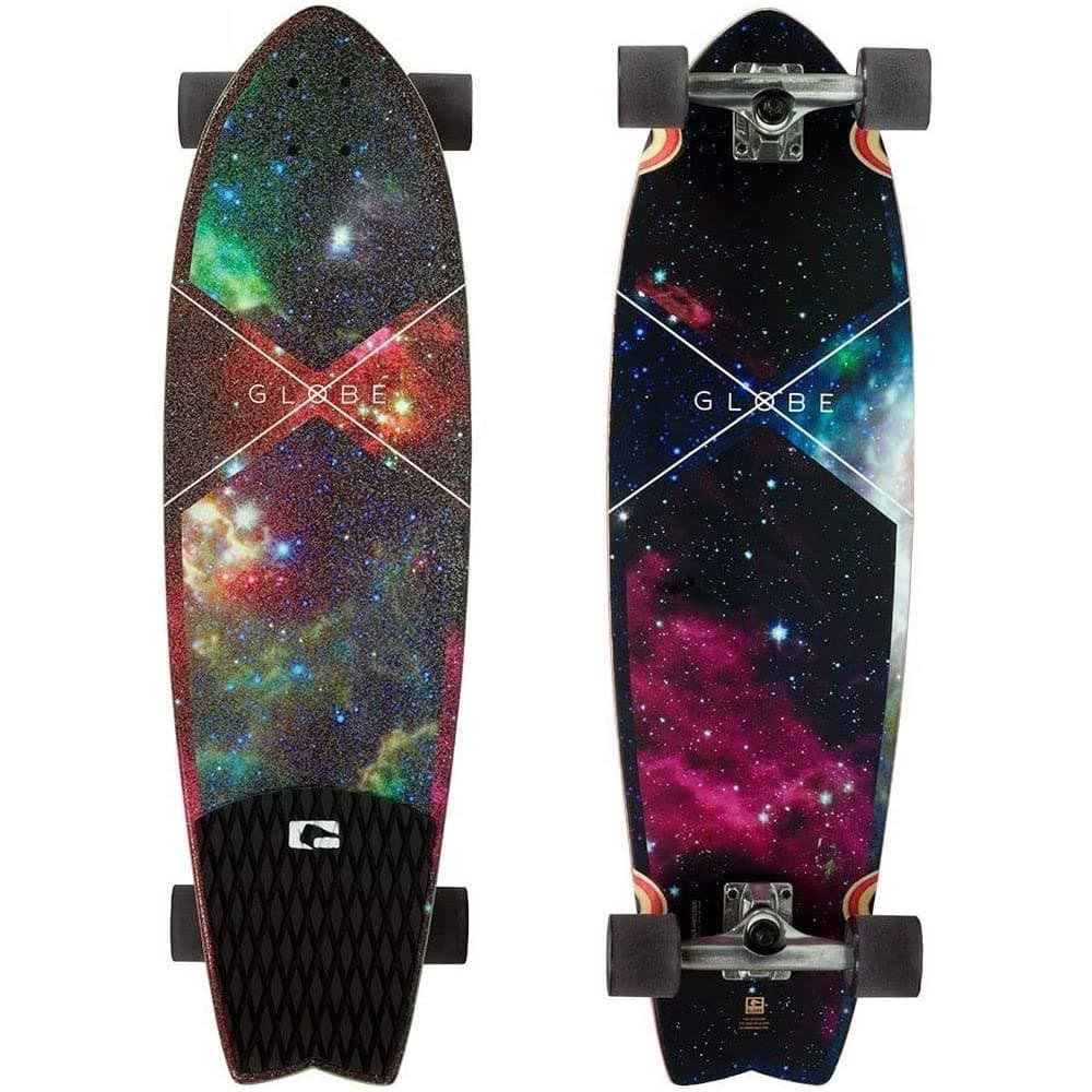 Skateboard Cruiser Complete Chromantic Galaxy Space 9.5" x 33"