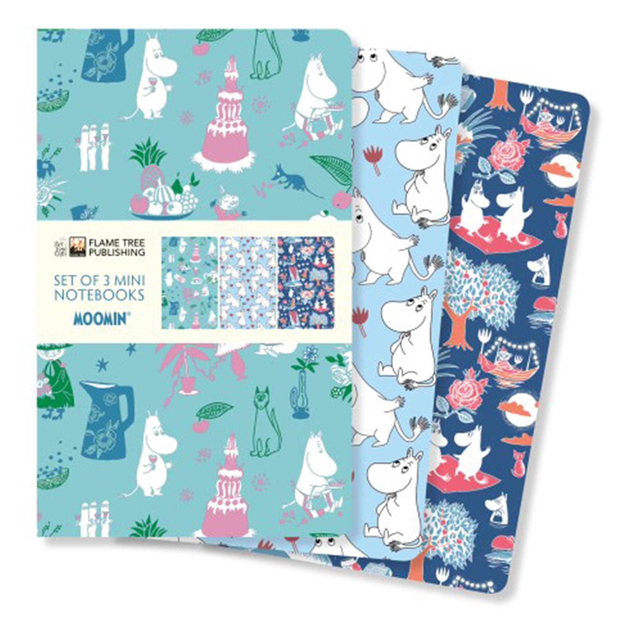 Moomin Classics Set of 3 Mini Notebooks (Mini Notebook Collections)