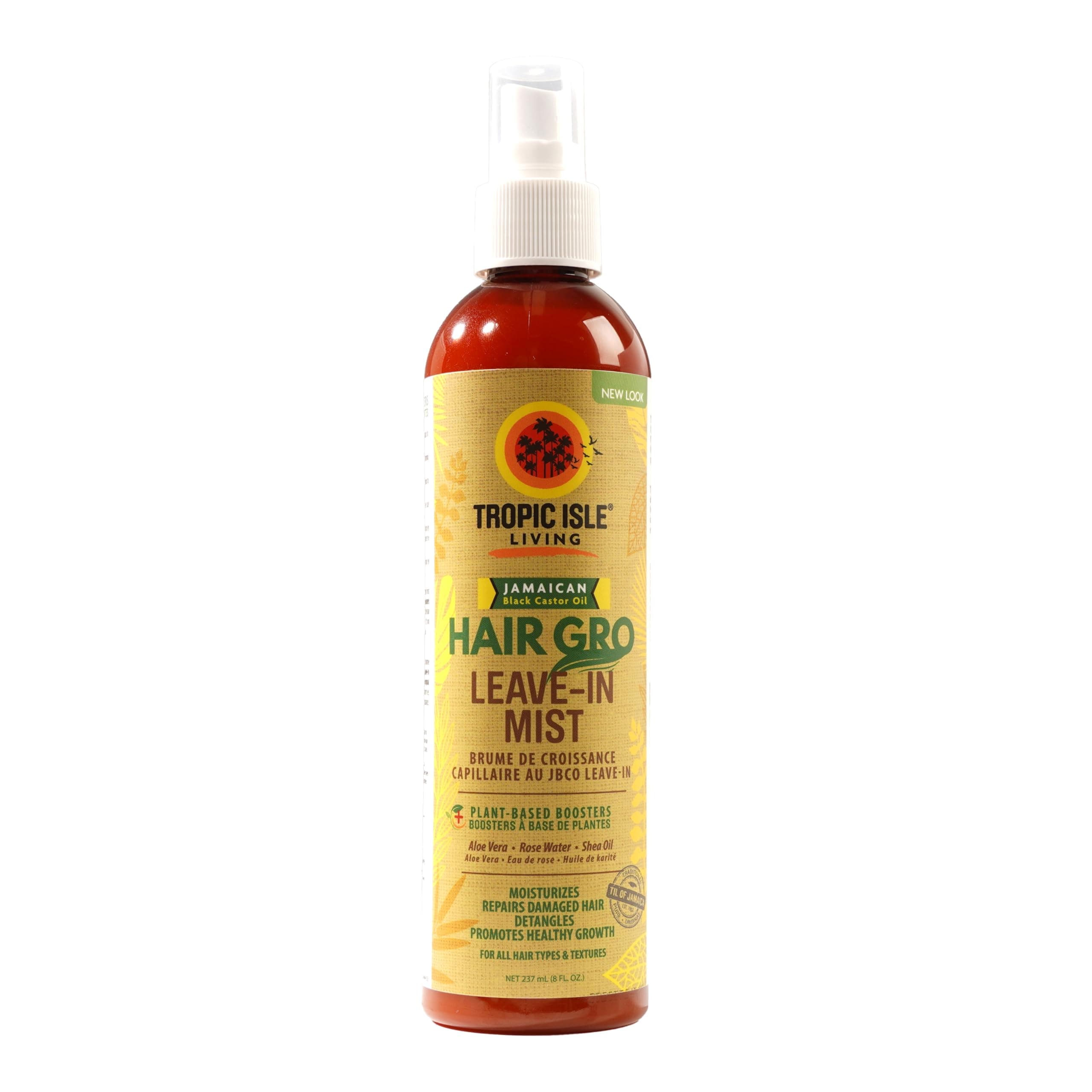 Tropic Isle Living Aloe Vera Jamaican Black Castor Oil, 4Oz (118Ml)