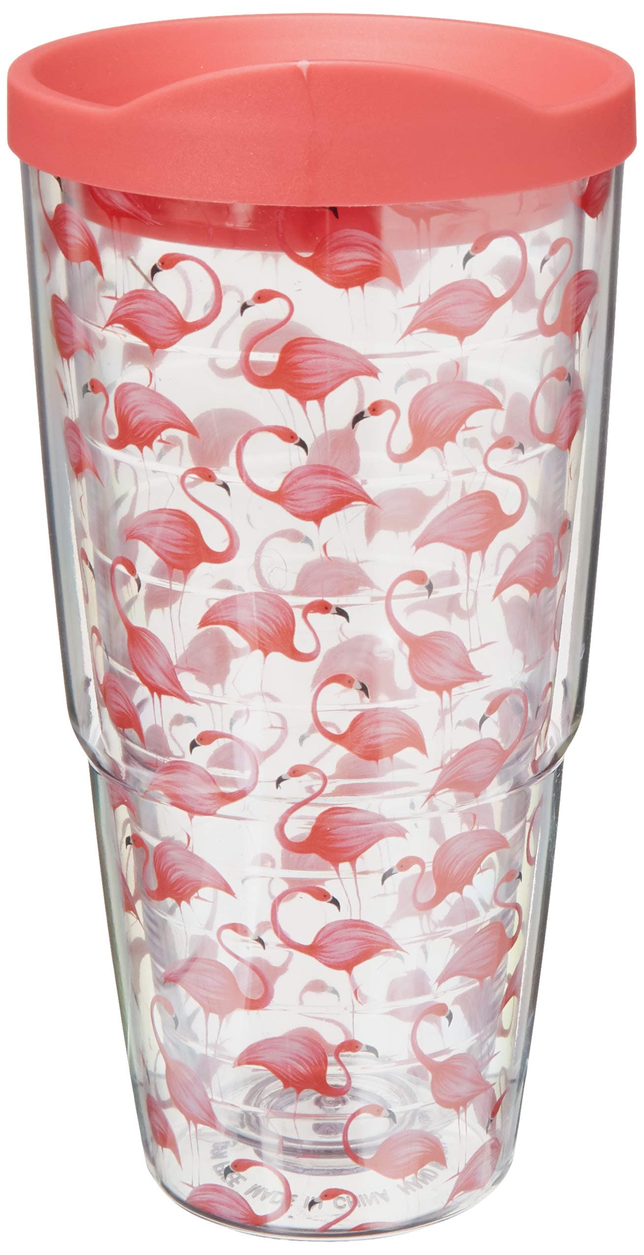DEI Flamingo Insulated Tumbler, 24oz, Mulitcolor