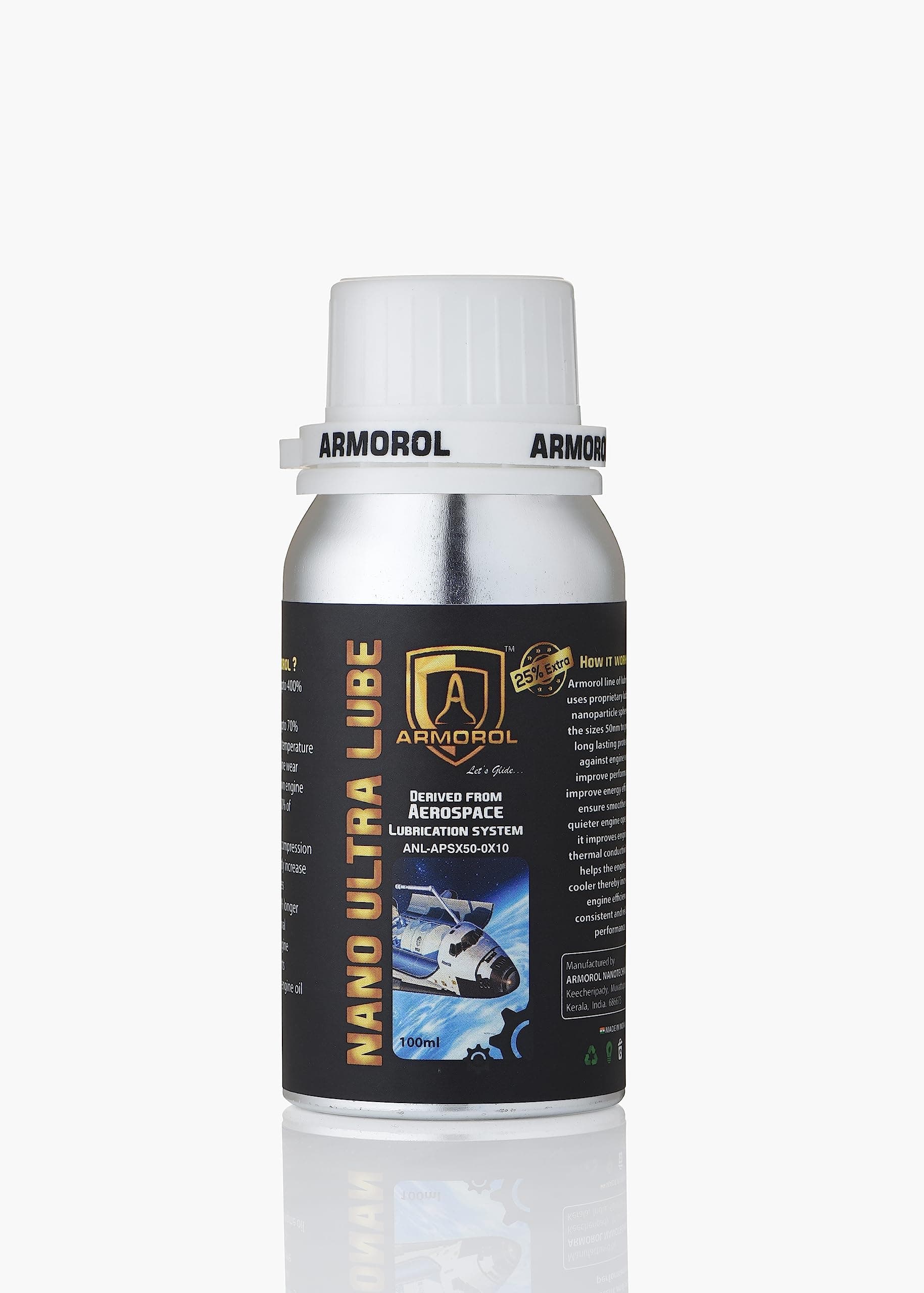 Nano Ultra Lube 100 ml for All Petrol,Diesel,LPG&CNG Cars