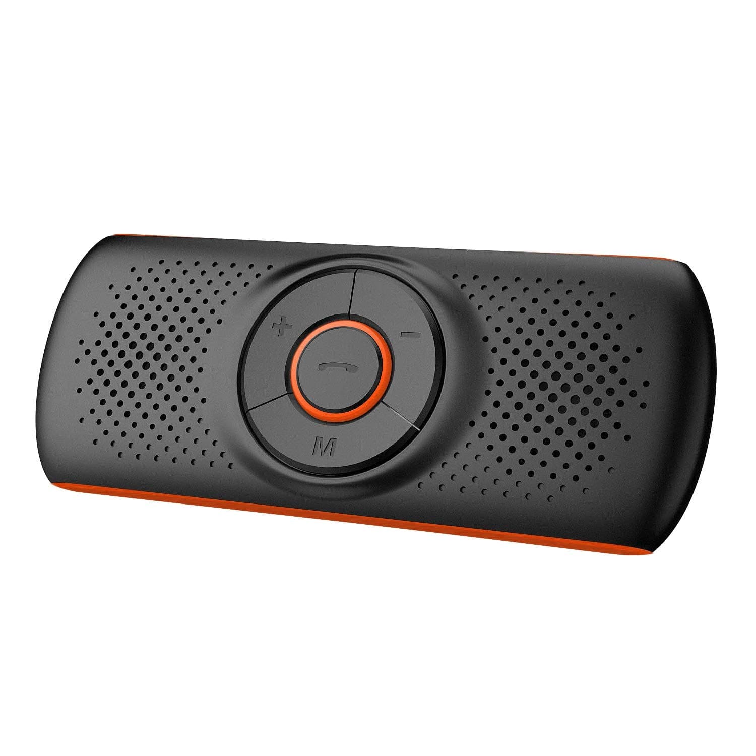 Bluetooth Handsfree Car Speaker, Upgraded Wireless in-Car Speakerphone Visor Clip Stereo Music Player Car Kit for Handsfree Talking and GPS Broadcast, TF Card Play/Siri/Google Assistant Supported