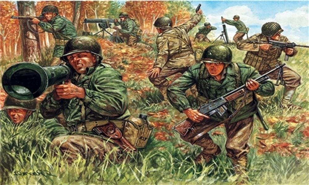 Italeri 1:72 American Infantry WWII