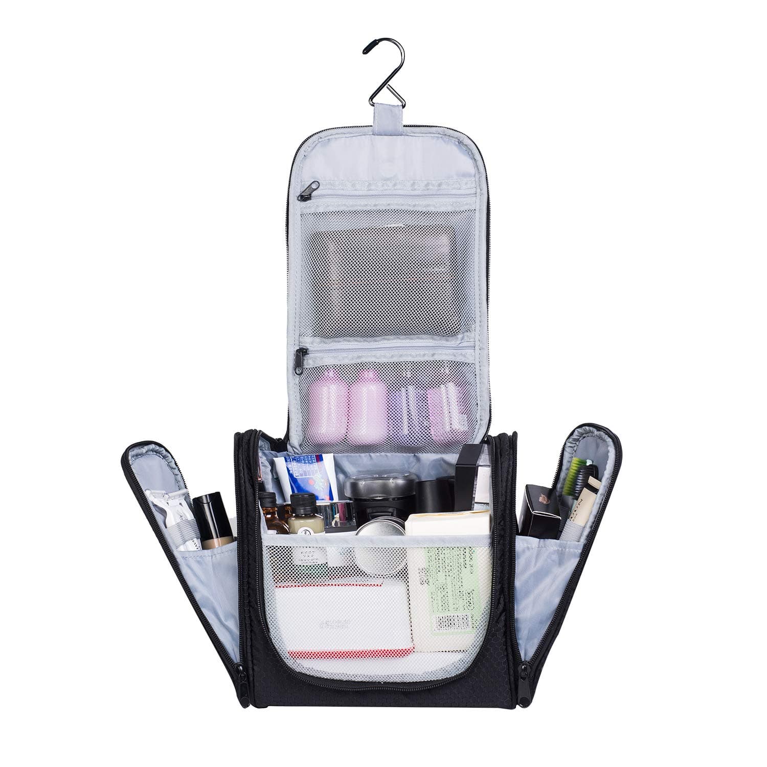 Deluxe Hanging Toiletry Bag: Travel Toiletry Organizer Bag for Home, Trips, Hotel & Holidays|Personal Waterproof Zippered Luggage Toiletry Bag|Top Gifting Idea For Men & Women
