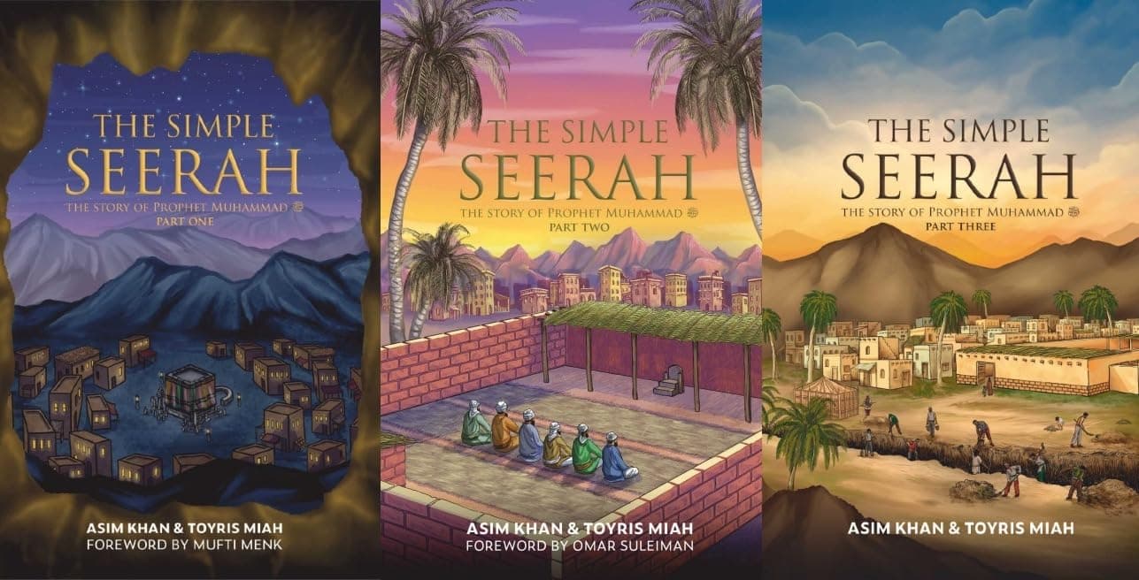 The Simple Seerah: The Story of Prophet Muhammad, Parts 1-3, Complete Set