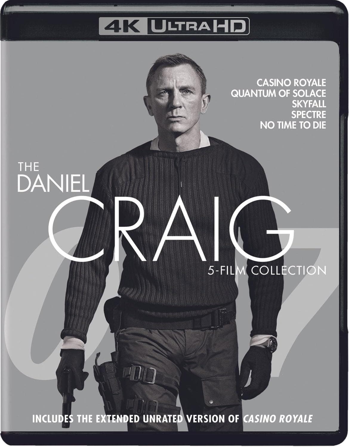 James Bond: The Daniel Craig 5-Film Collection (4K Ultra Hd/Blu-Ray/Digital)