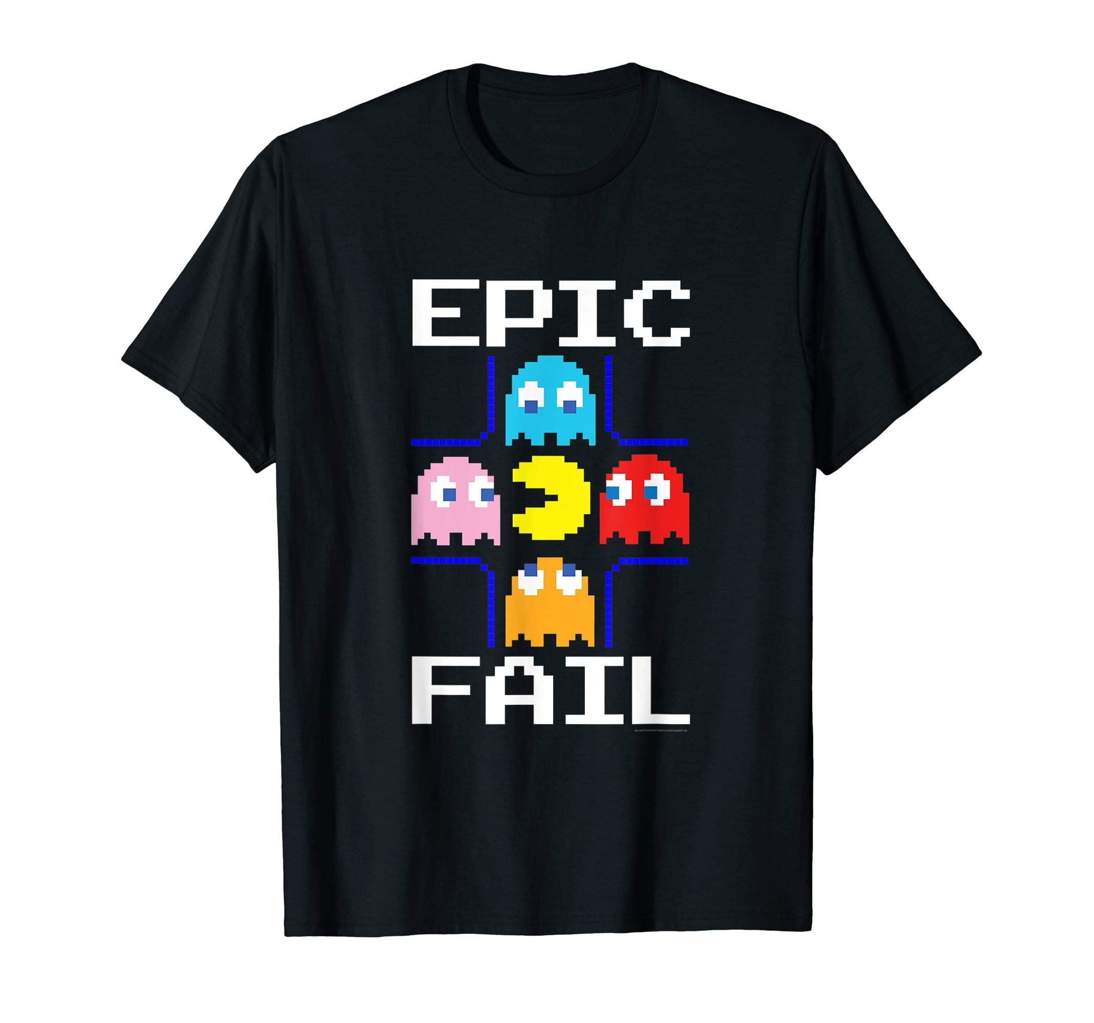 Pac-Man Official Epic Fail T-shirt T-Shirt