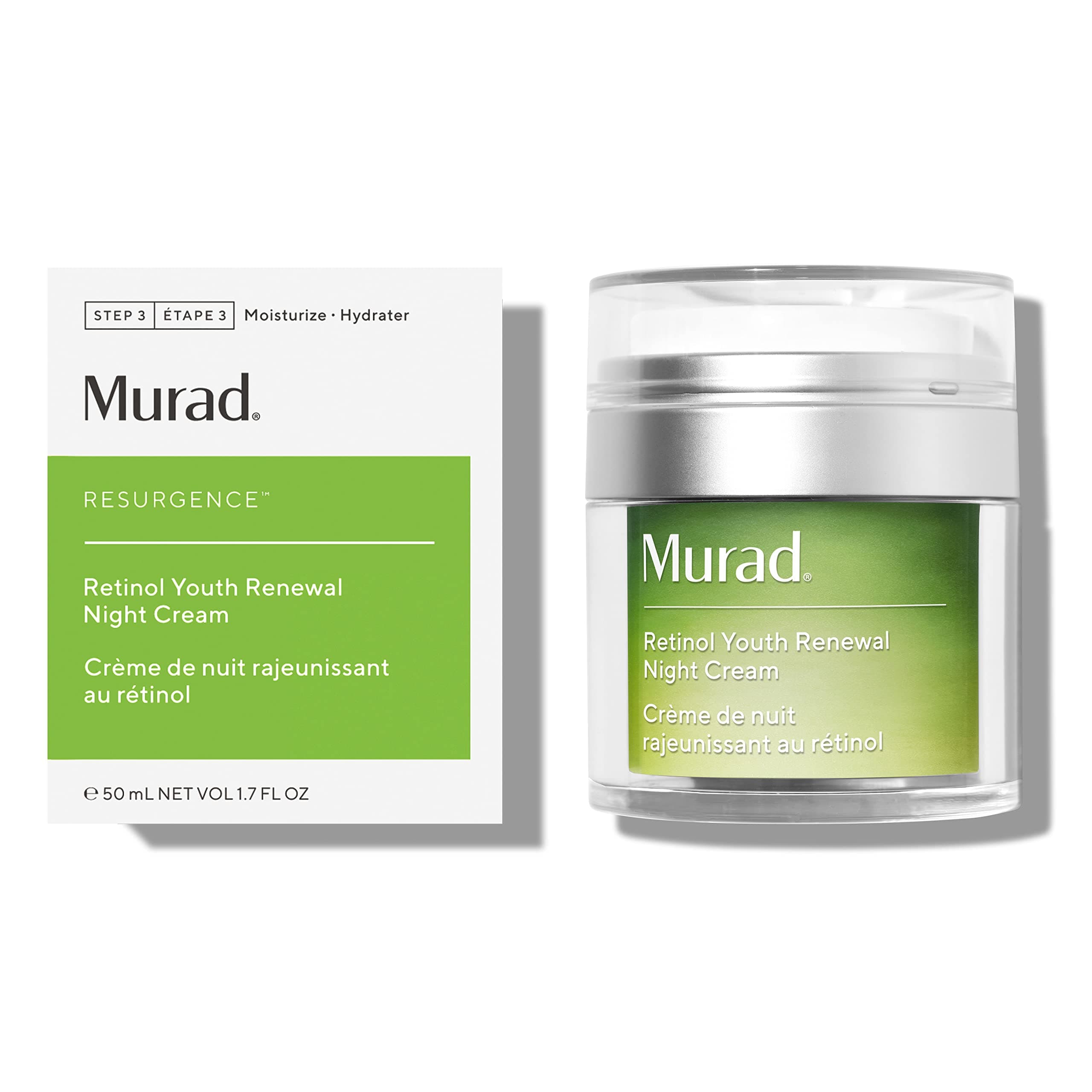 Murad Resurgence Retinol Youth Renewal | Anti-Aging Firming Face & Eye Serum Creams to Reduce Fine Lines and Wrinkles | Retinol Tri-Active Technology for All Skin Types