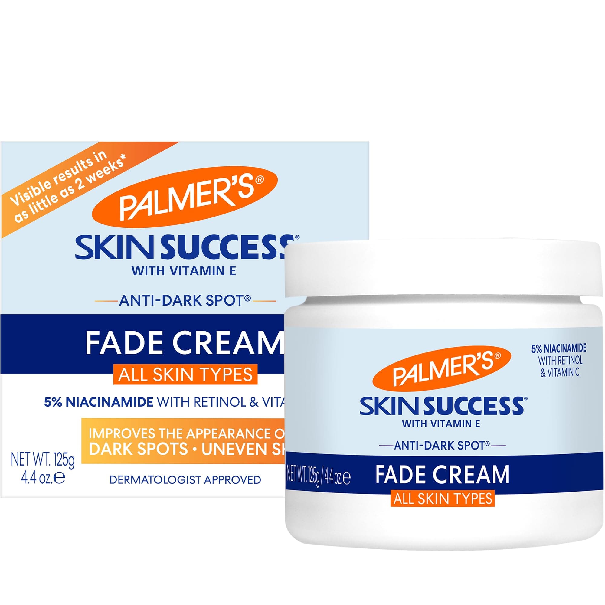 Palmer's Skin Success Anti-Dark Spot Fade Cream for Dry Skin, 4.4 Ounce