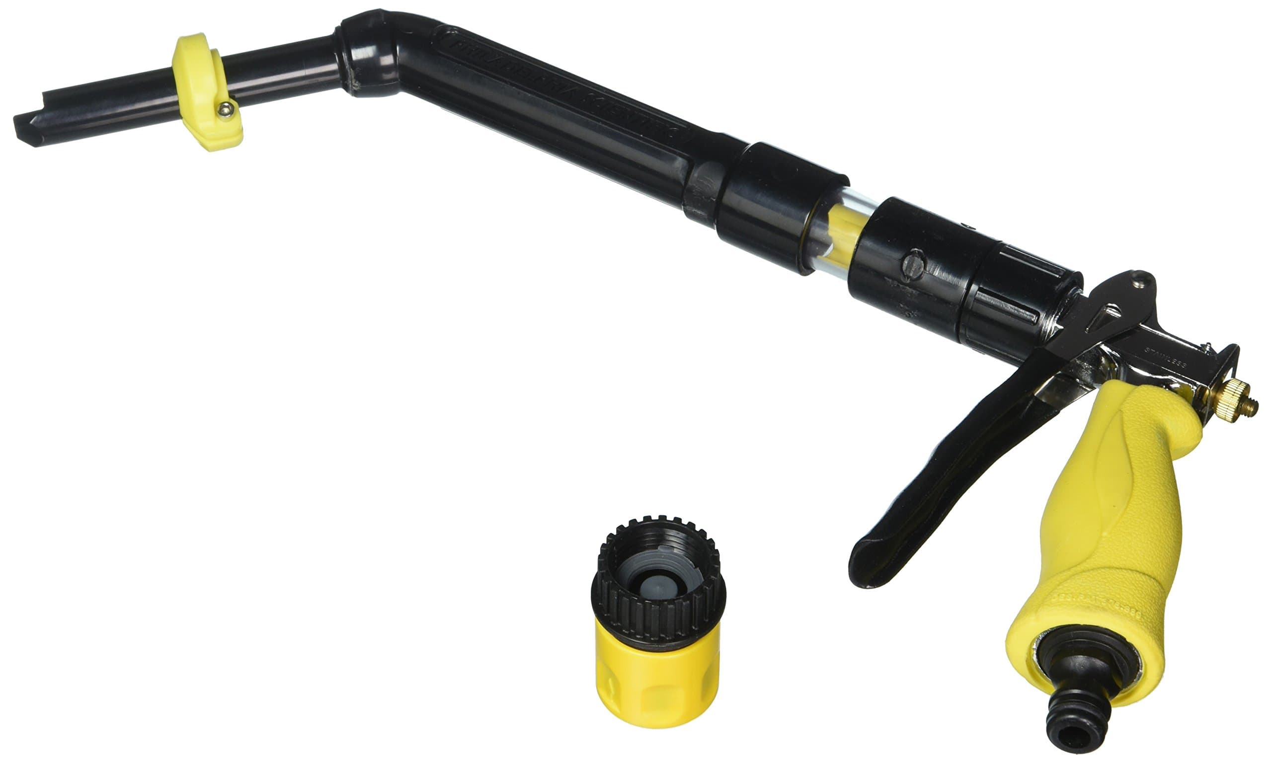 Philadelphia Scientific GUN-X Battery Watering Gun, Polytetrafluoroethylene, Globe Valve, 17mm Nozzle, Stainless Steel, Gray