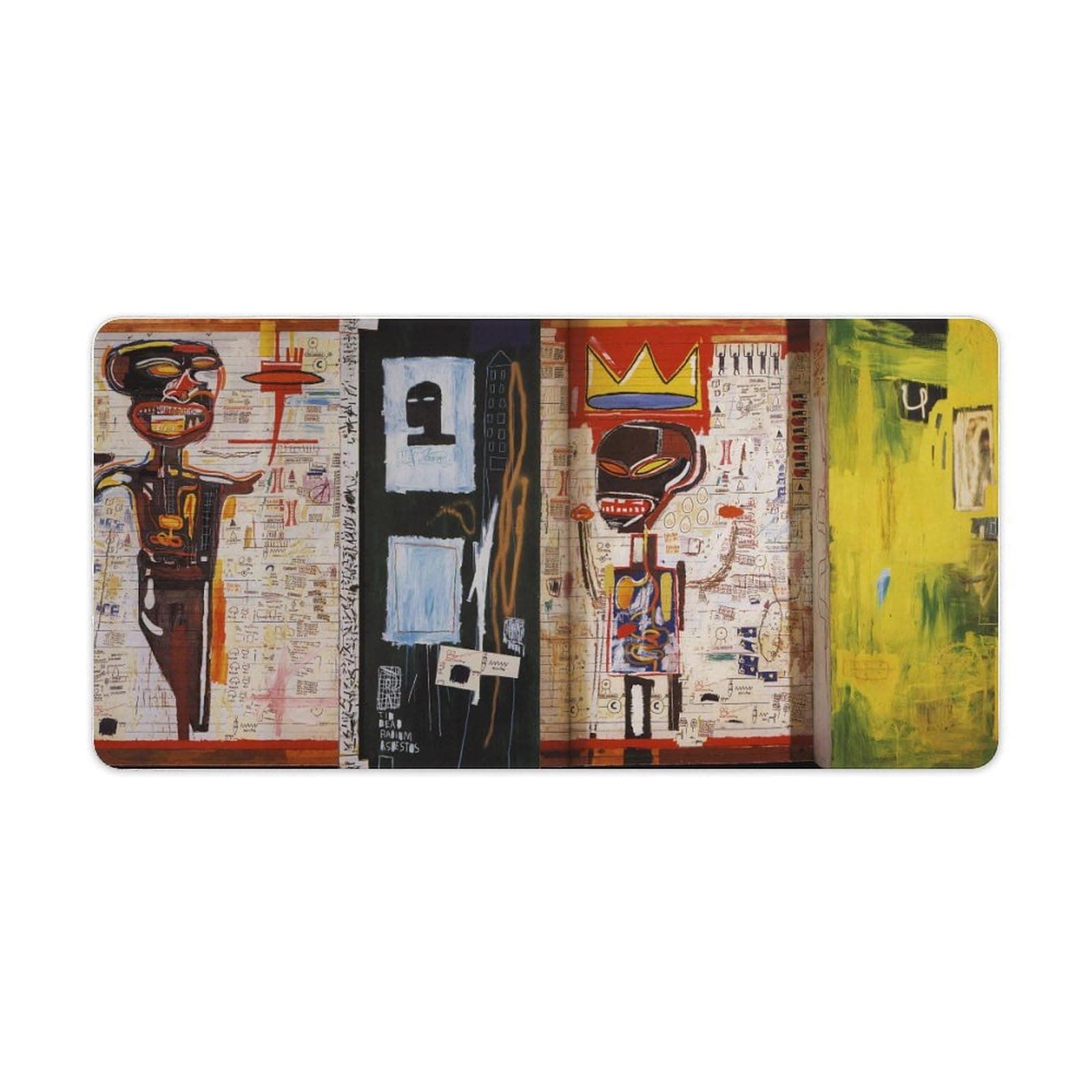 Jean Michel Basquiat Grillo Art Computer Essentials Work Home Office Supplies 30x60cm
