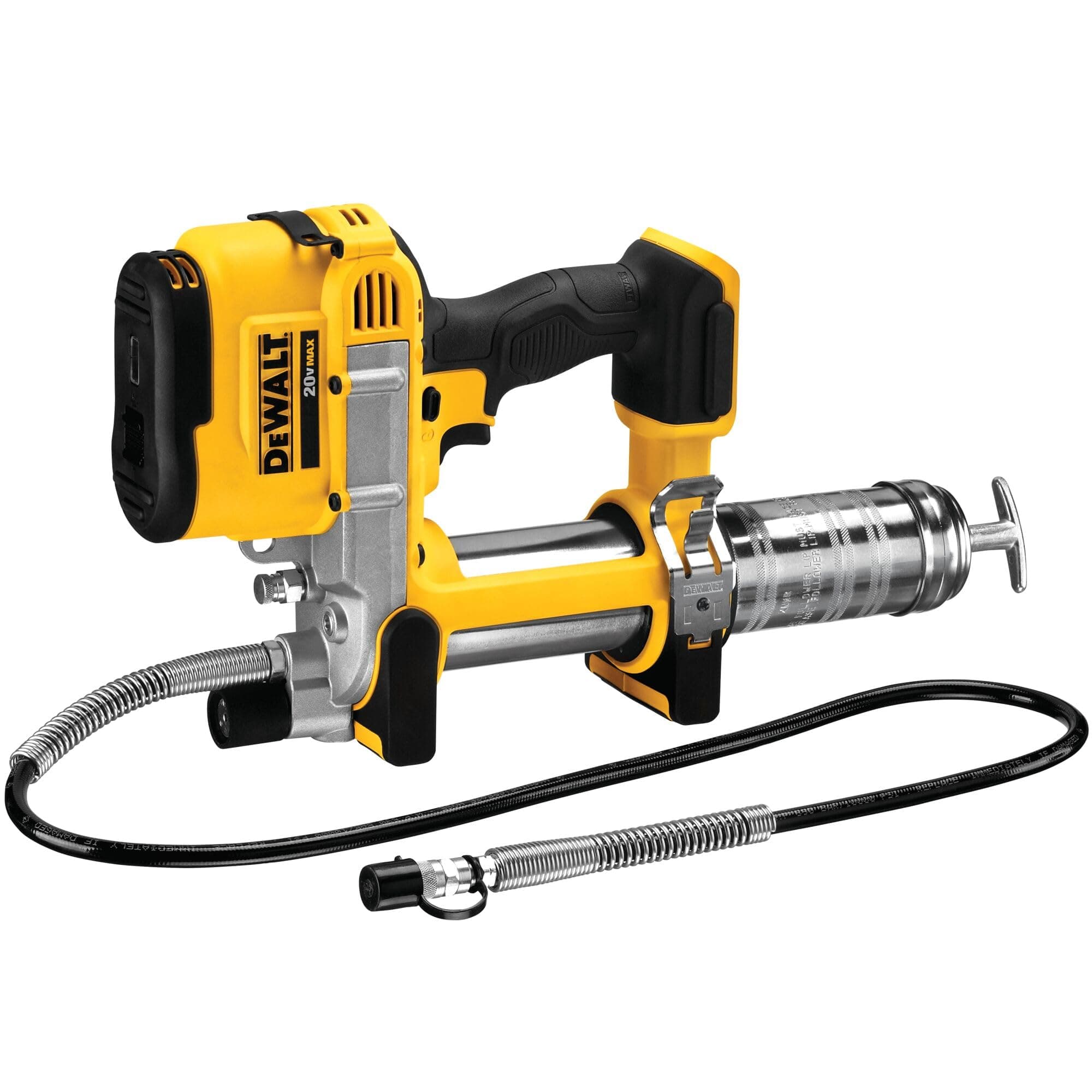 20V MAX Grease Gun, Cordless, 42” Long Hose, 10,000 PSI, Variable Speed Triggers, Bare Tool Only (DCGG571B)