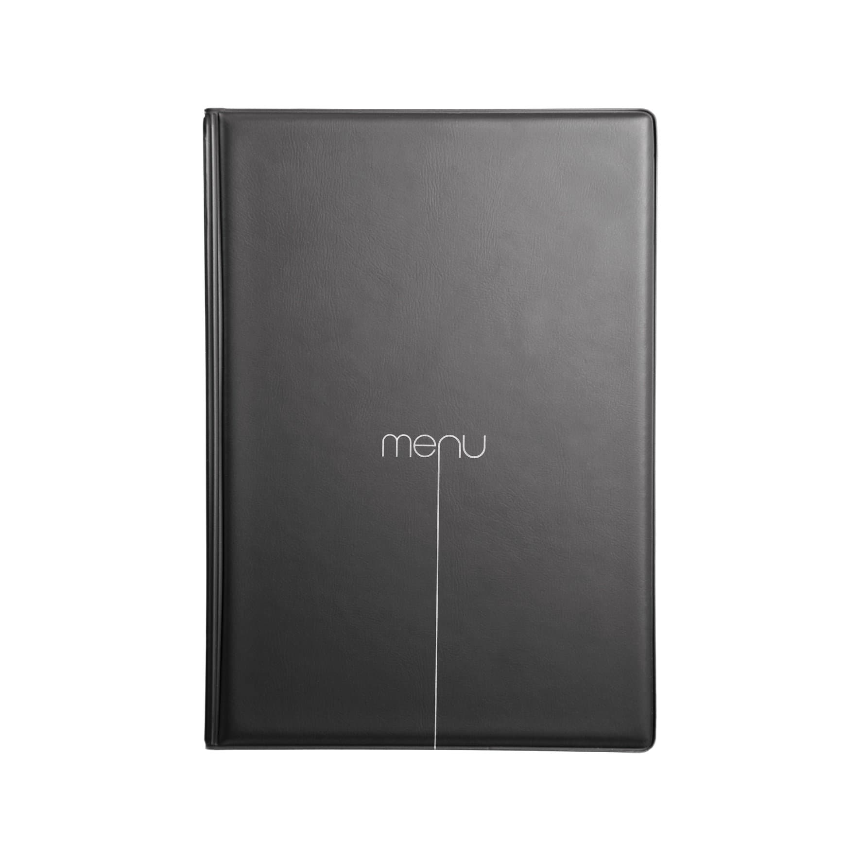 I LOVE MENU Risto Menu Holder, PVC, Black, 15.3 x 23x 0.3 cm