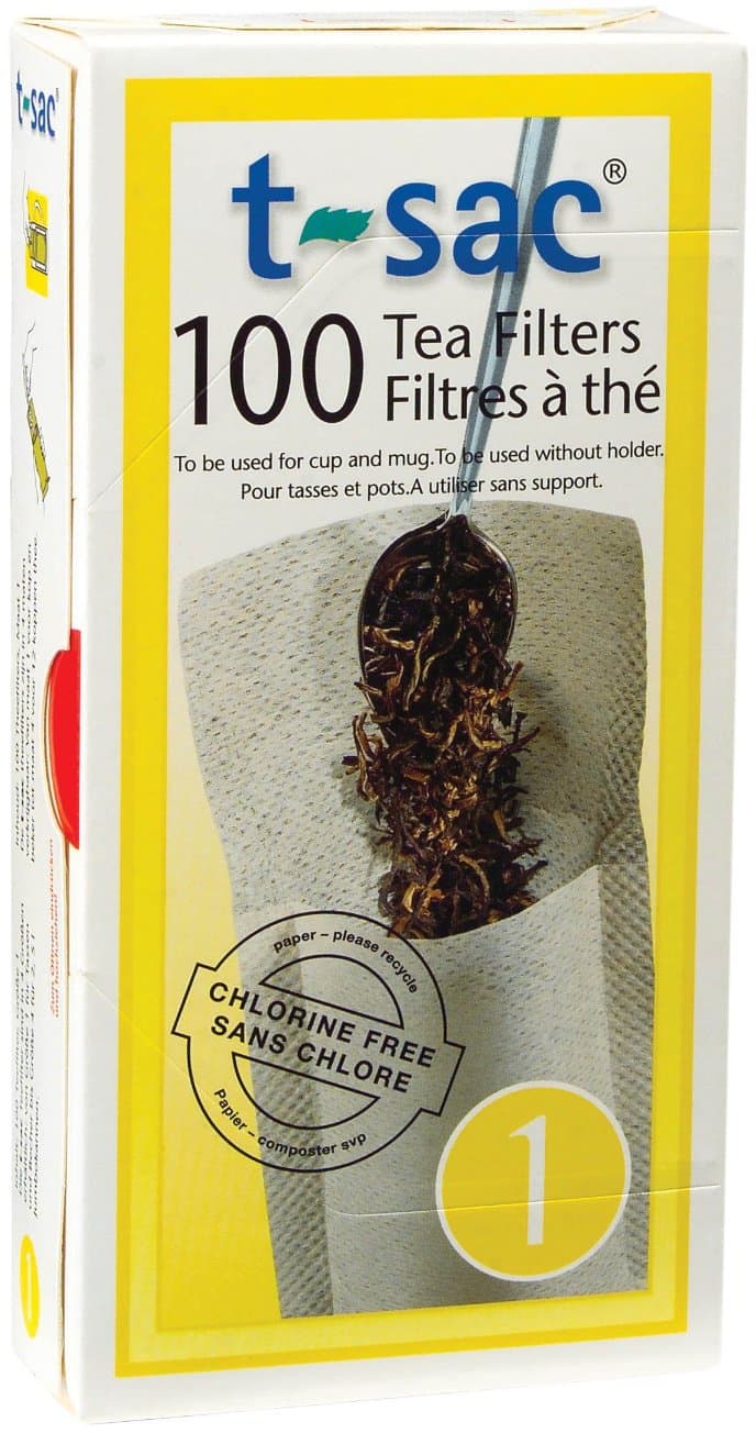Tea Filter Bags, Disposable Tea Infuser, Size 1, Set of 100 Filters - from Magic Teafit