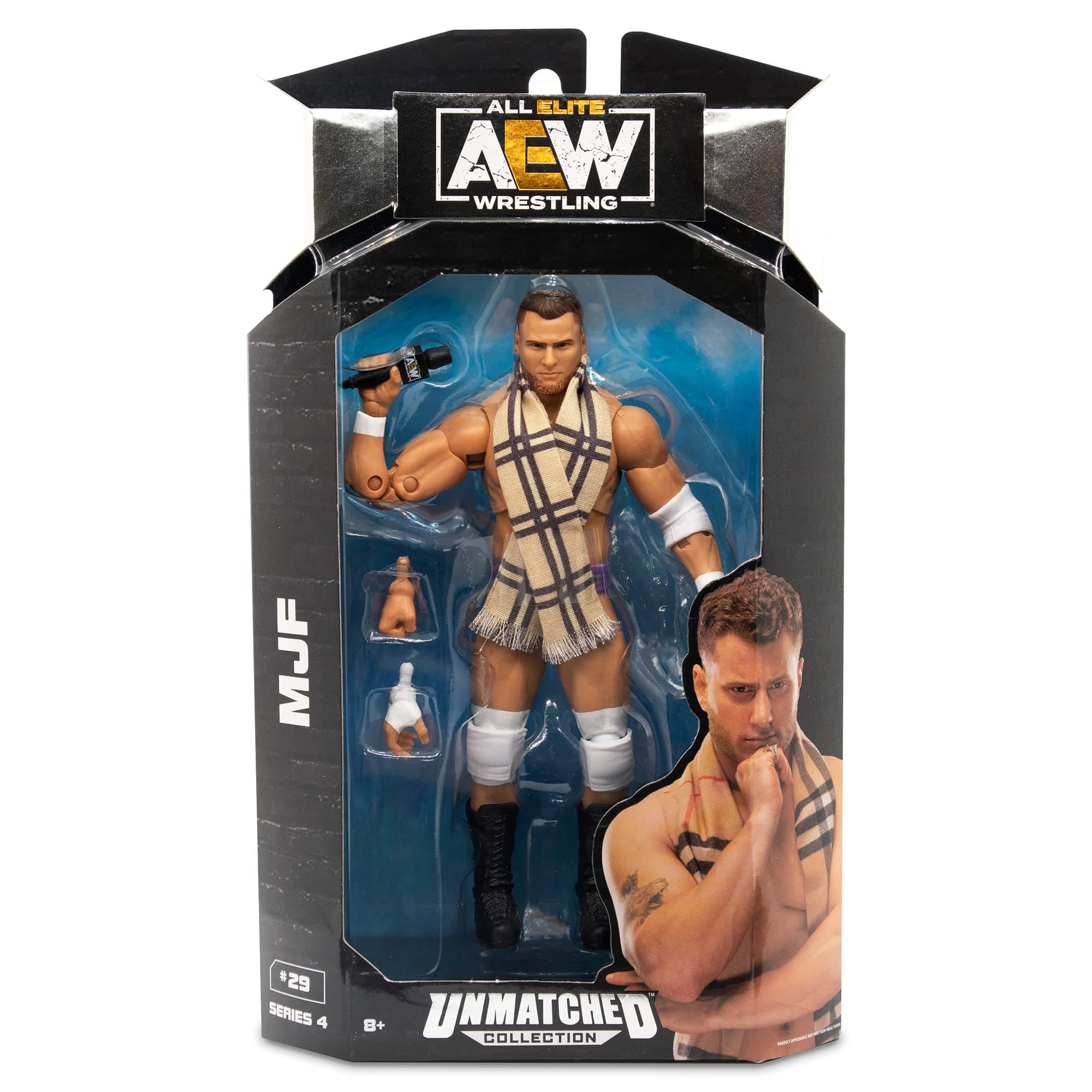 MJF (w/Scarf) Unmatched Series 4 Toy Wrestling Action Figure