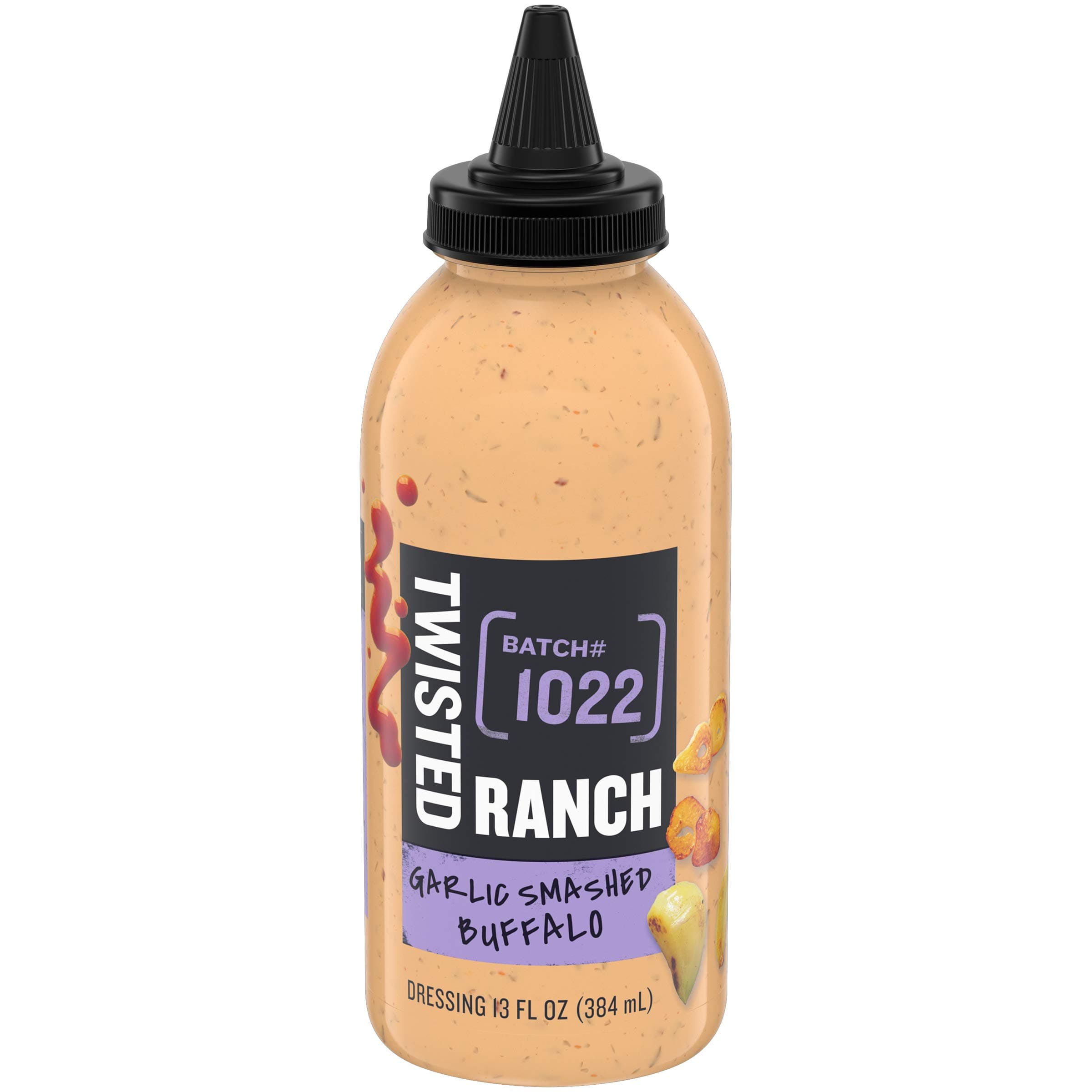 Twisted Ranch Garlic Rubbed Buffalo Ranch Dressing & Dip (13 oz Bottle)