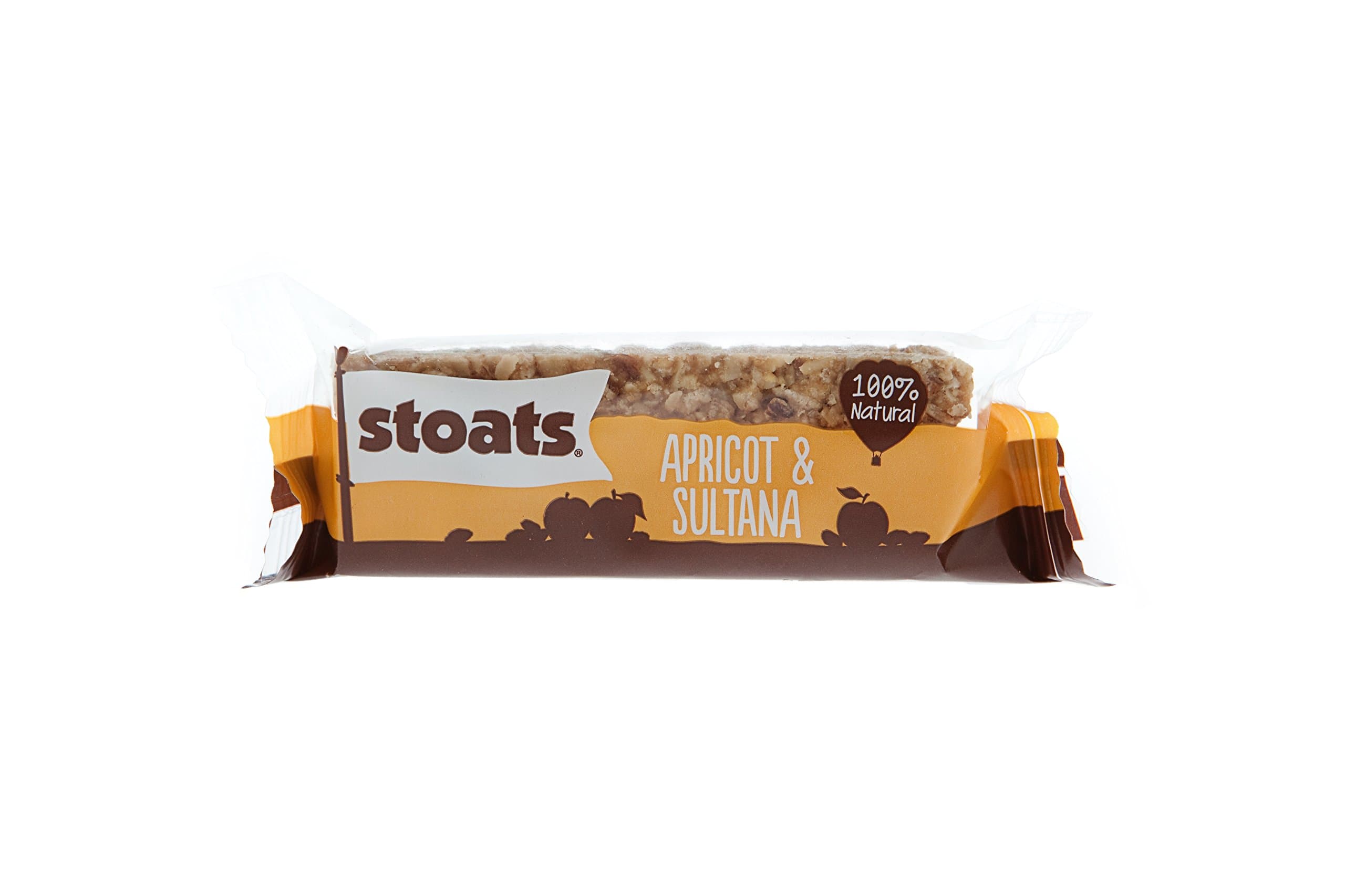 Stoats Apricot and Sultana Porridge Oat Bars 50 g (Pack of 18)