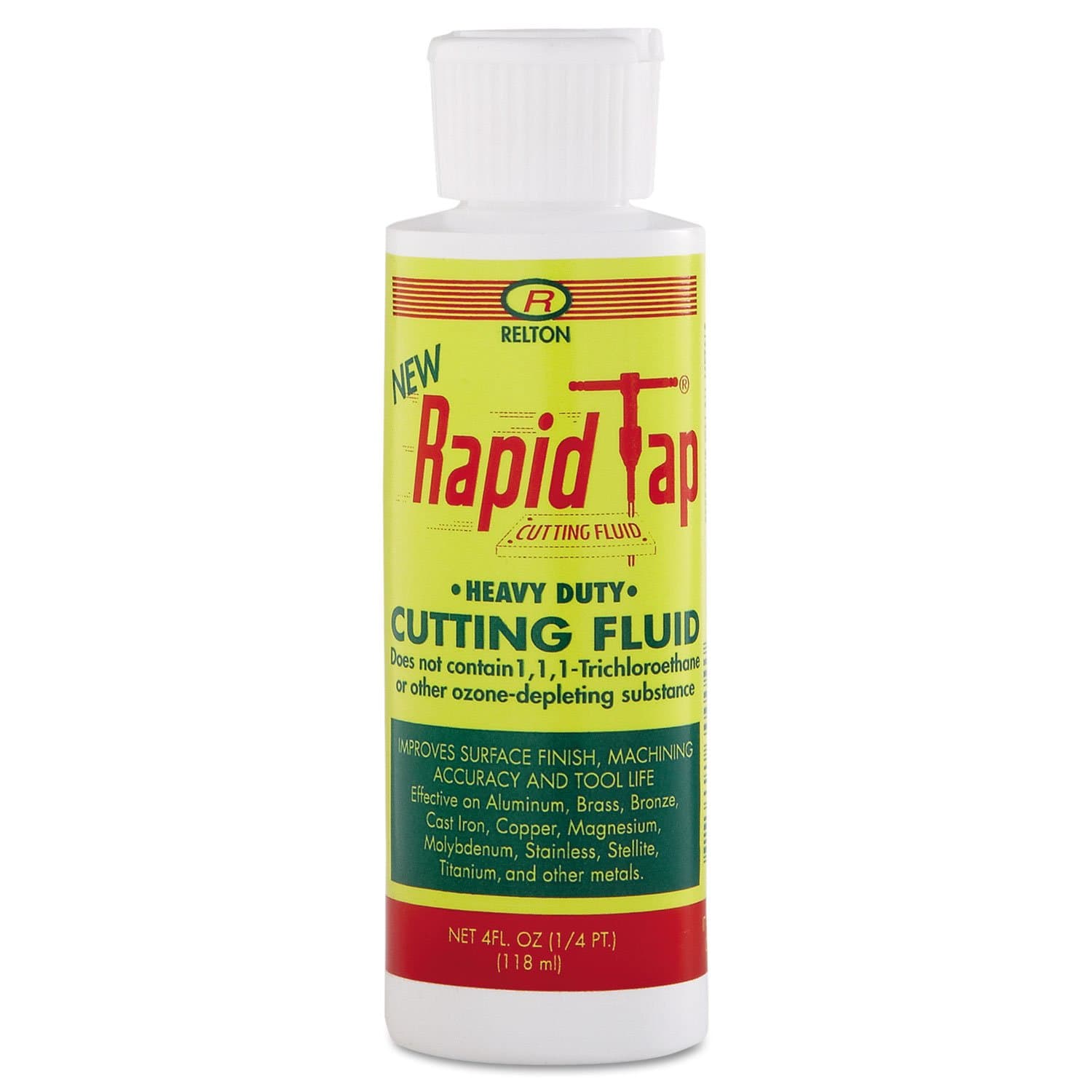 Relton 618-RAPTAP-04NEW Rapid-Tap Metal Cutting Fluid, Hard Metal, 4oz