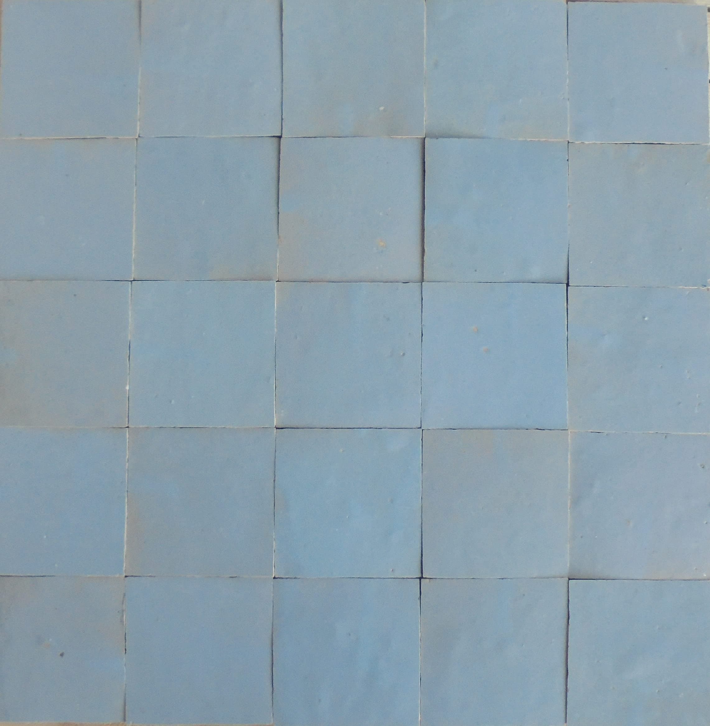 sold by ZAGORA 1 m² Ceramic Tiles Zellige Moroccan Tile Picture Mosaic Wall Tiles Stoneware blue/white/green Zelliges