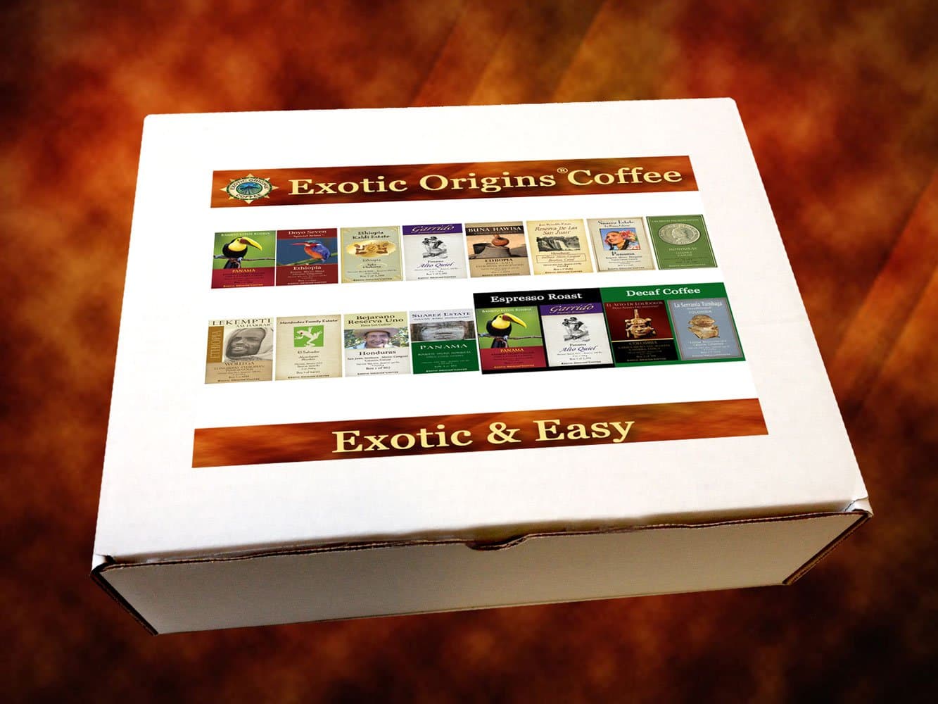Exotic Origins Coffee: Exotic and Easy Limited Time Offer – Freshness, Value & Convenience Delivered to Your Door. Experience Some of the Most Highly Rated Coffees Globally with Unique Terroirs and Limited Reserves. Every Reserve We Offer Has Been Awarded an Excellence Rating of 88 Points and Higher From a Panel of Expert Tasters