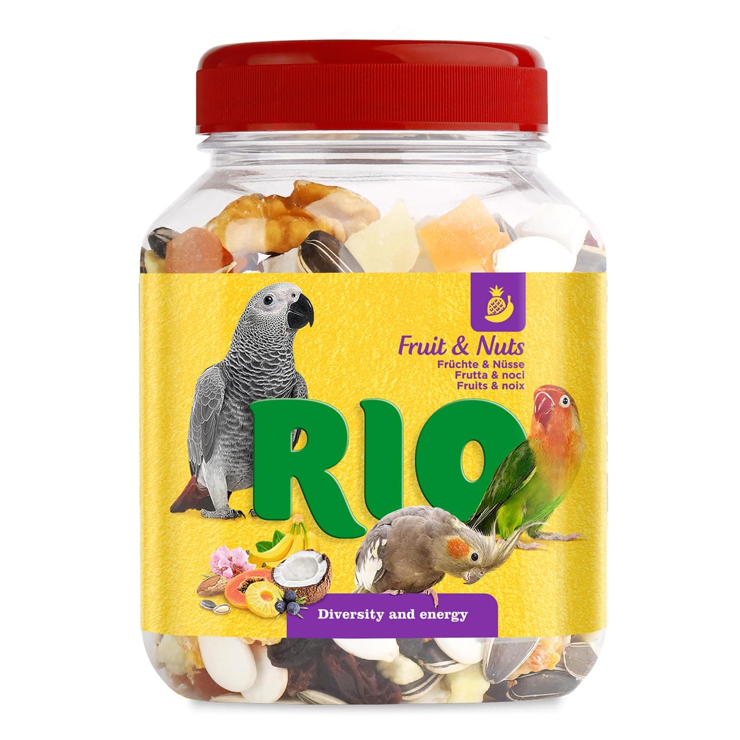 Fruit and Nuts Mix Natural Treats for Birds 160g