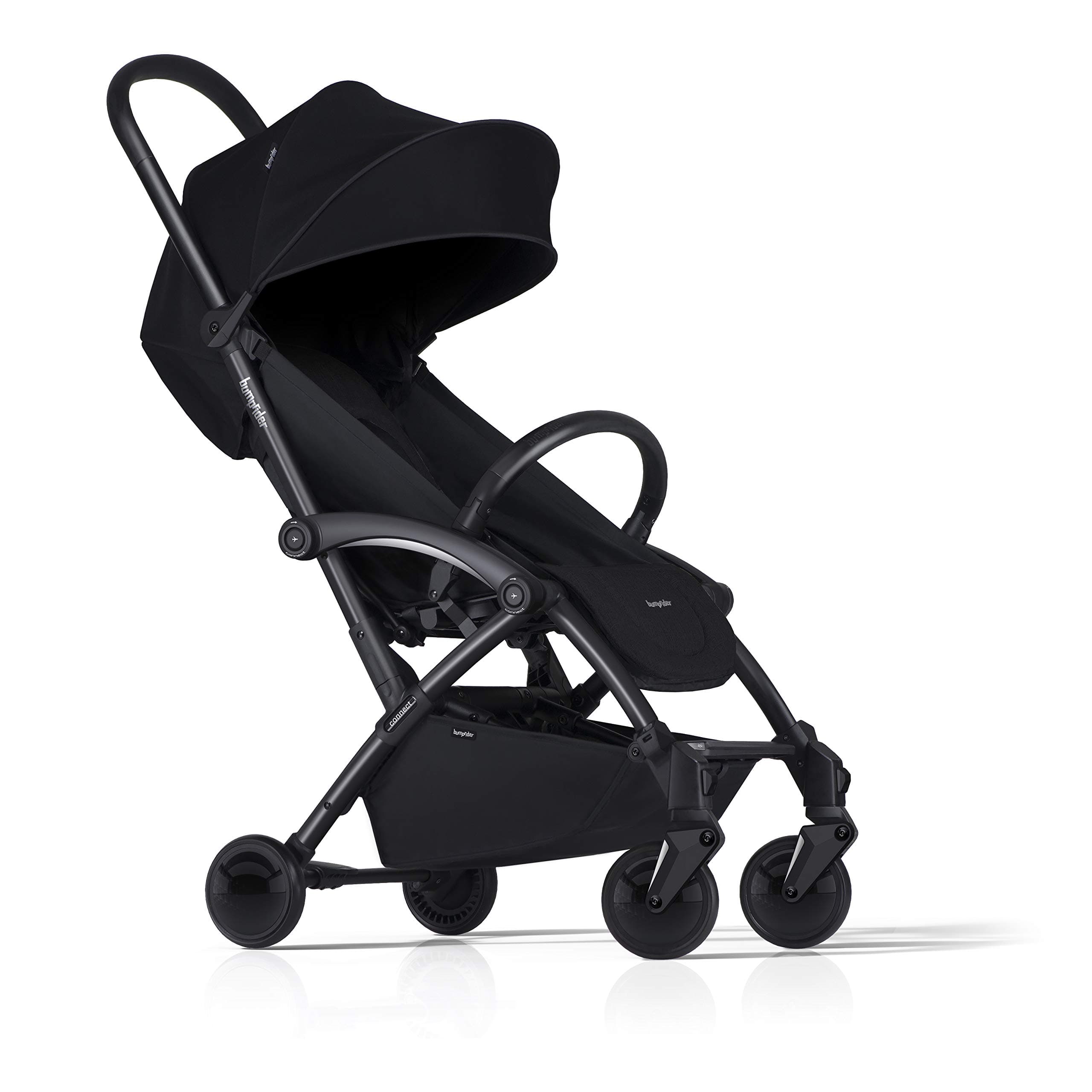 Bumprider Connect Unisex Pushchair - Black/Black