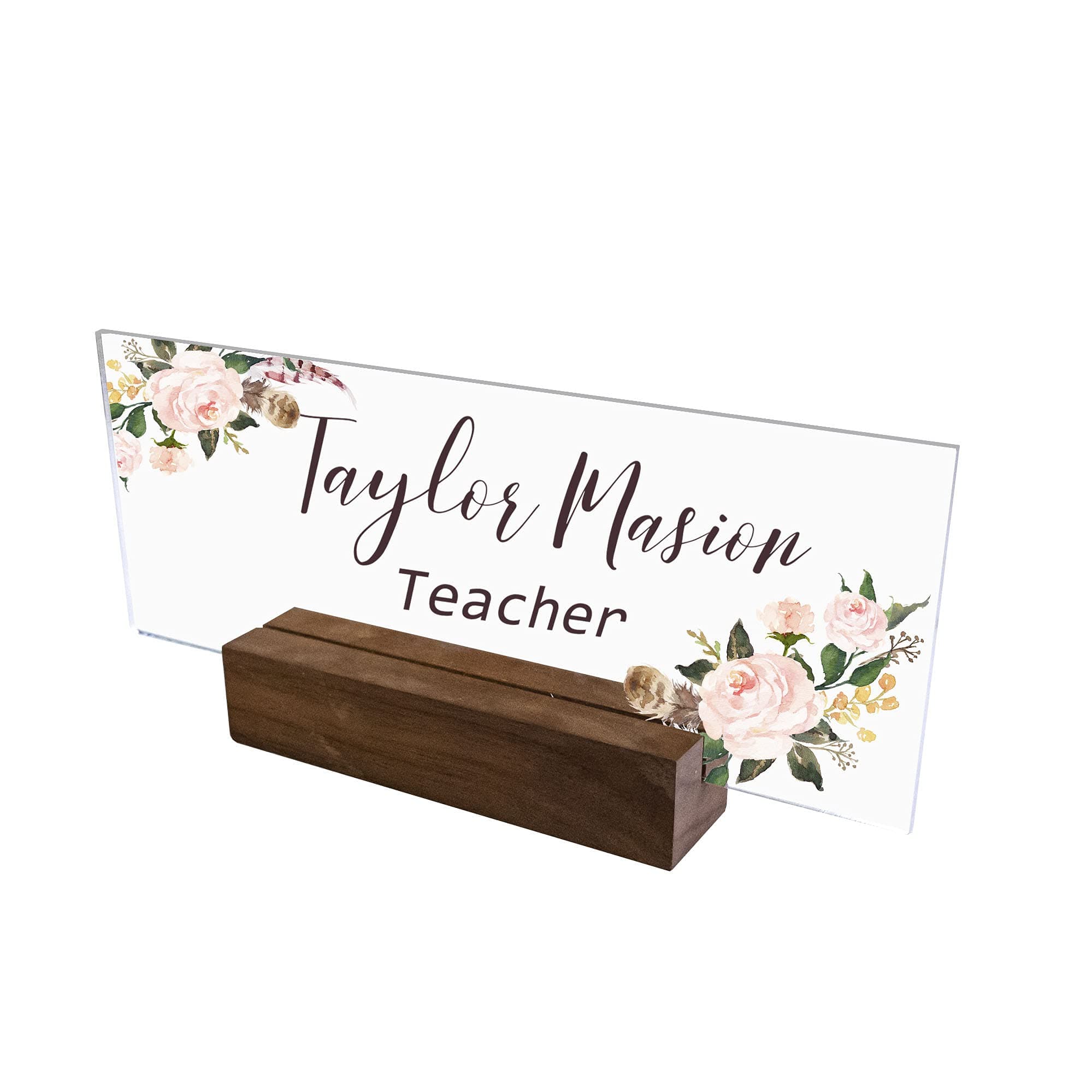 JINMURY 10 Pieces Rectangle Acrylic Sheet- Blank Transparent Plexiglass Acrylic Sign for Name Plates for Desk, Place Cards, Cricut Cutting and Engraving and DIY Projects (3 x 7.9 Inch)