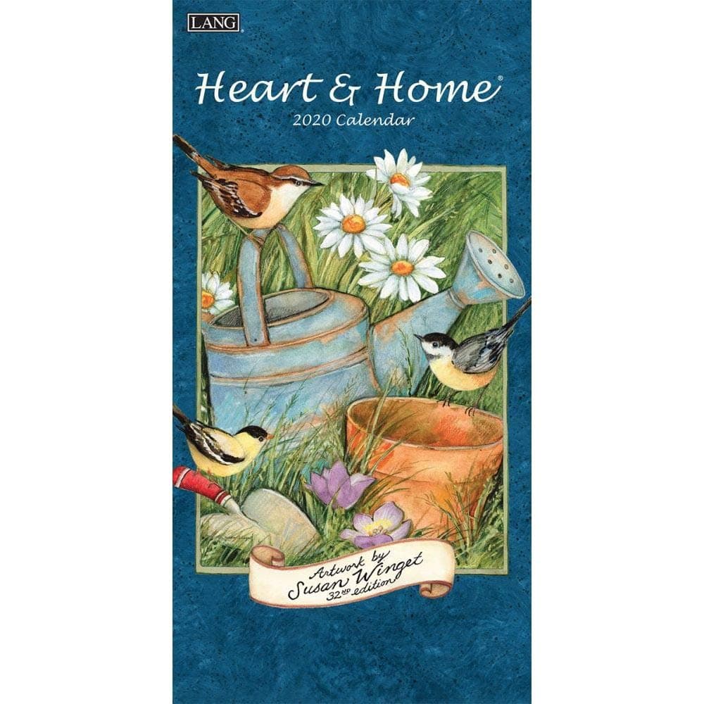 LANG Heart & Home 2020 Vertical Wall Calendar (20991079118)
