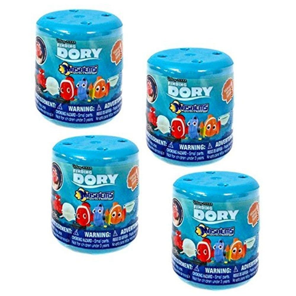 Finding Dory Mash'ems Squishy Mini Figure Pack Series 1 Bundle [4 Random Figures ,#G14E6GE4R-GE 4-TEW6W281109