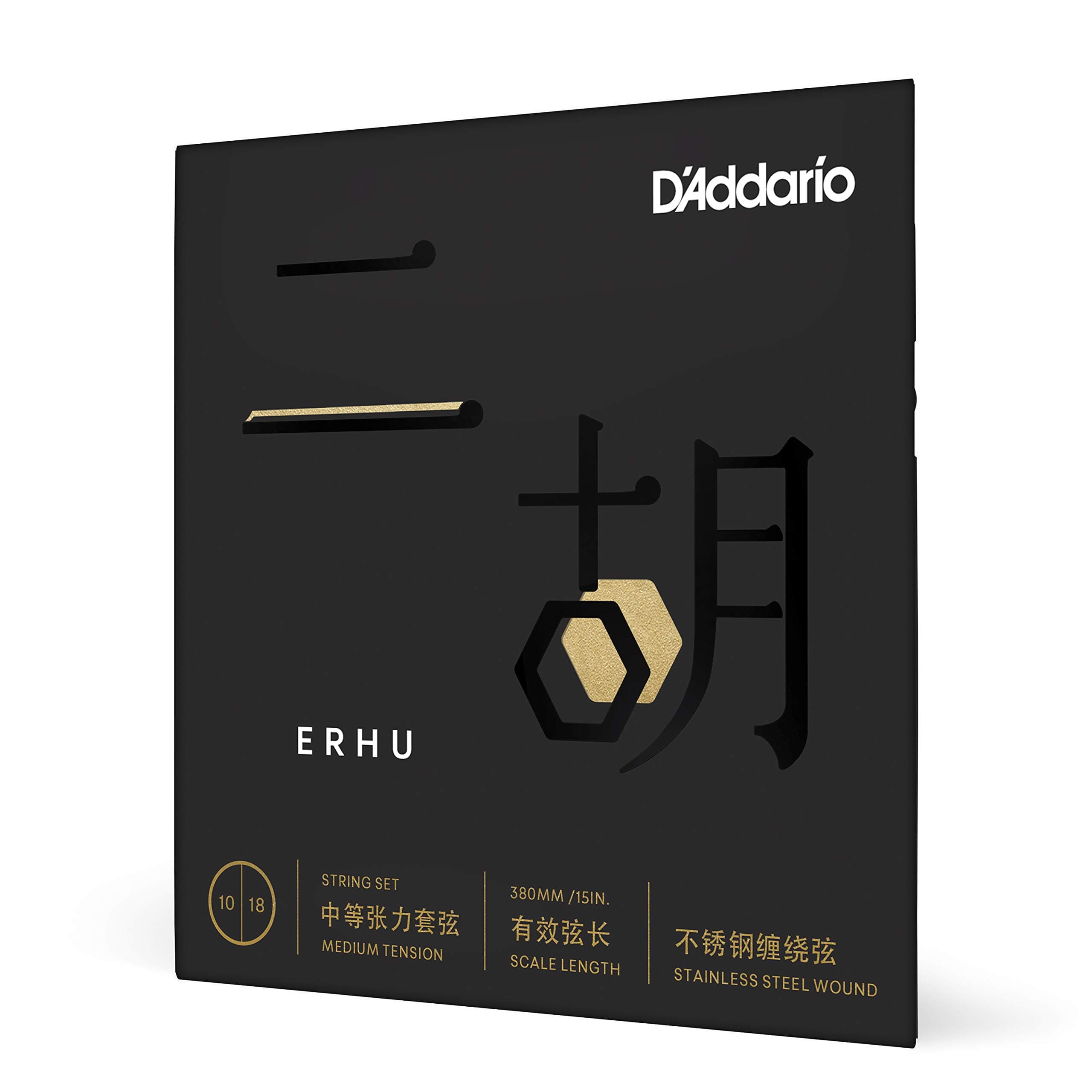 ERHU01 Medium Tension 10-18 Erhu Strings